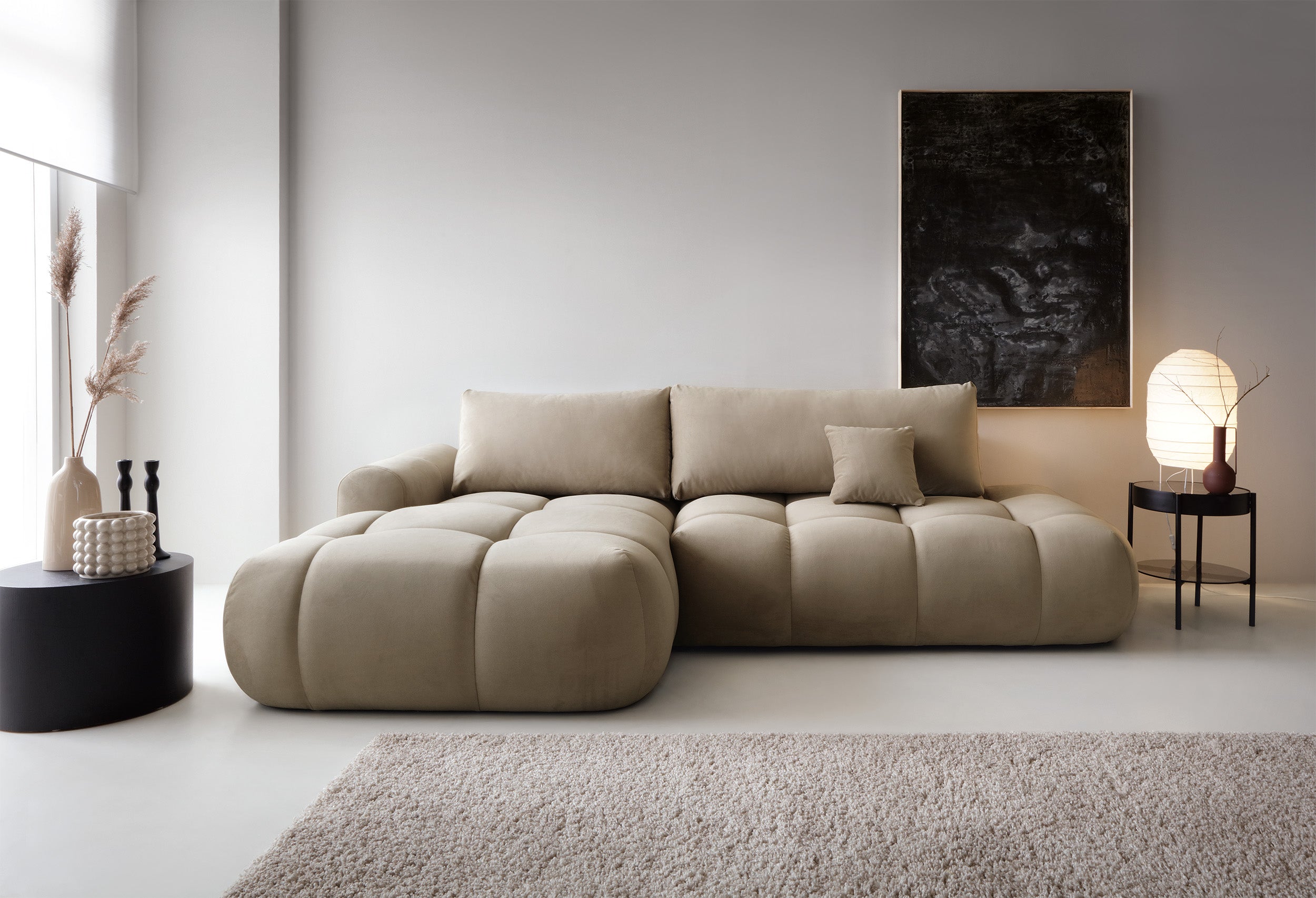 selsey-ombo-ecksofa-links-mit-schlaffunktion-stauraum-beige-hydrophob-samt image 2
