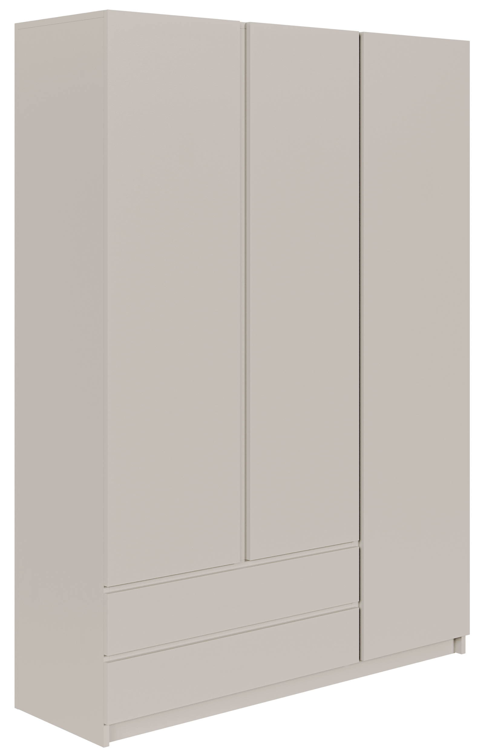 selsey-bemmi-dreht-renschrank-150-cm-kaschmir-mit-3-t-ren-und-2-schubladen image 1