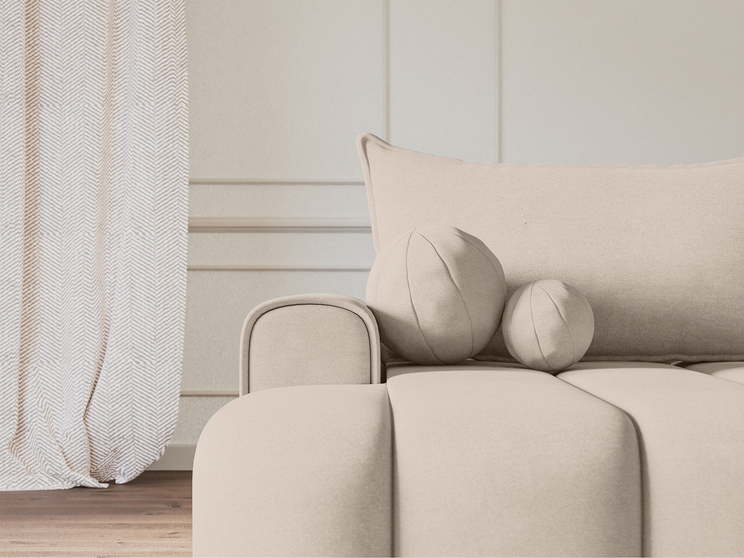 selsey-dandelino-ecksofa-links-l-sofa-mit-schlaffunktion-grau-beige-samt image 4