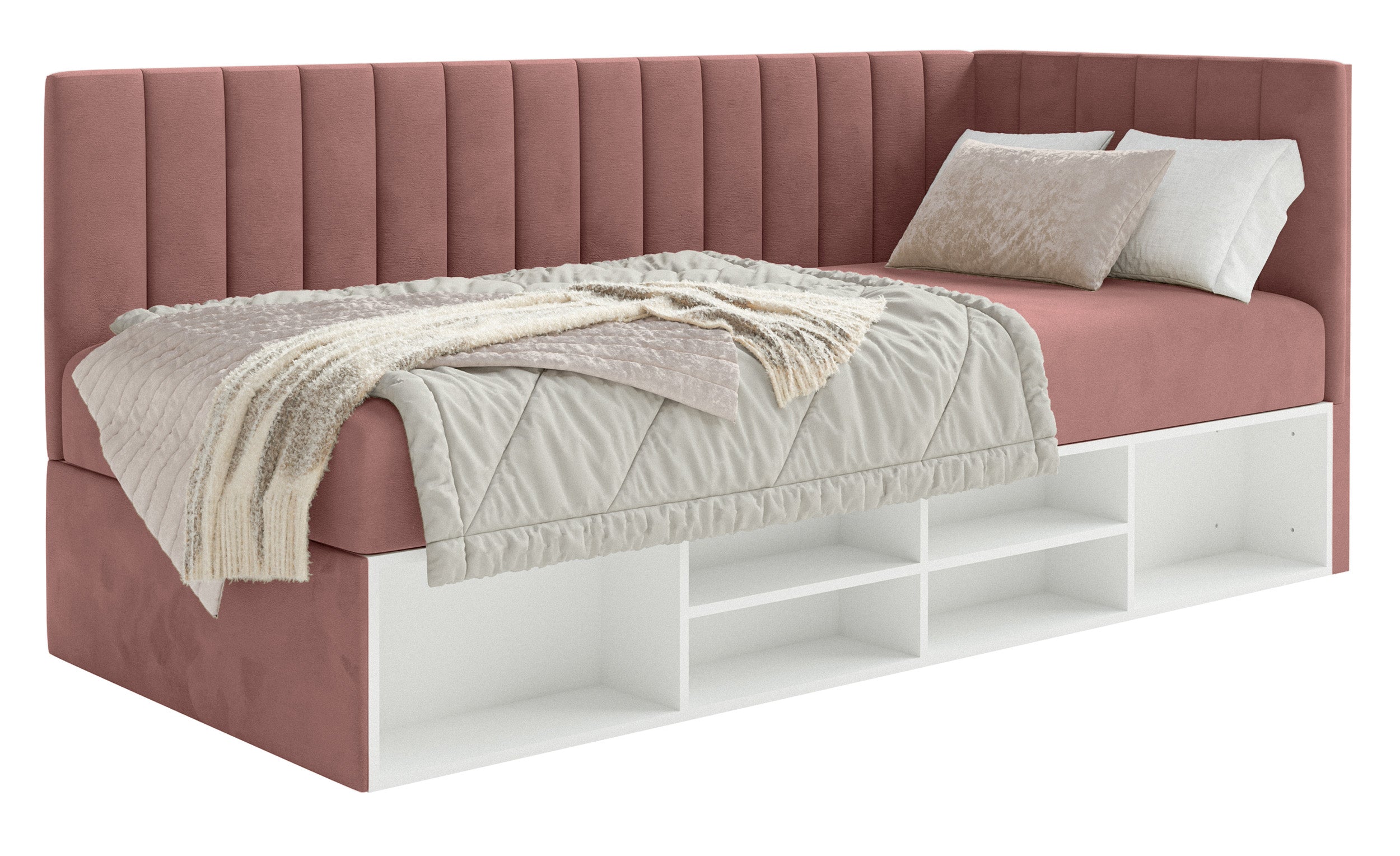 selsey-ventrio-jugendbett-90x200-cm-rechtsseitig-mit-stauraum-und-regalen-rosa-v image 4