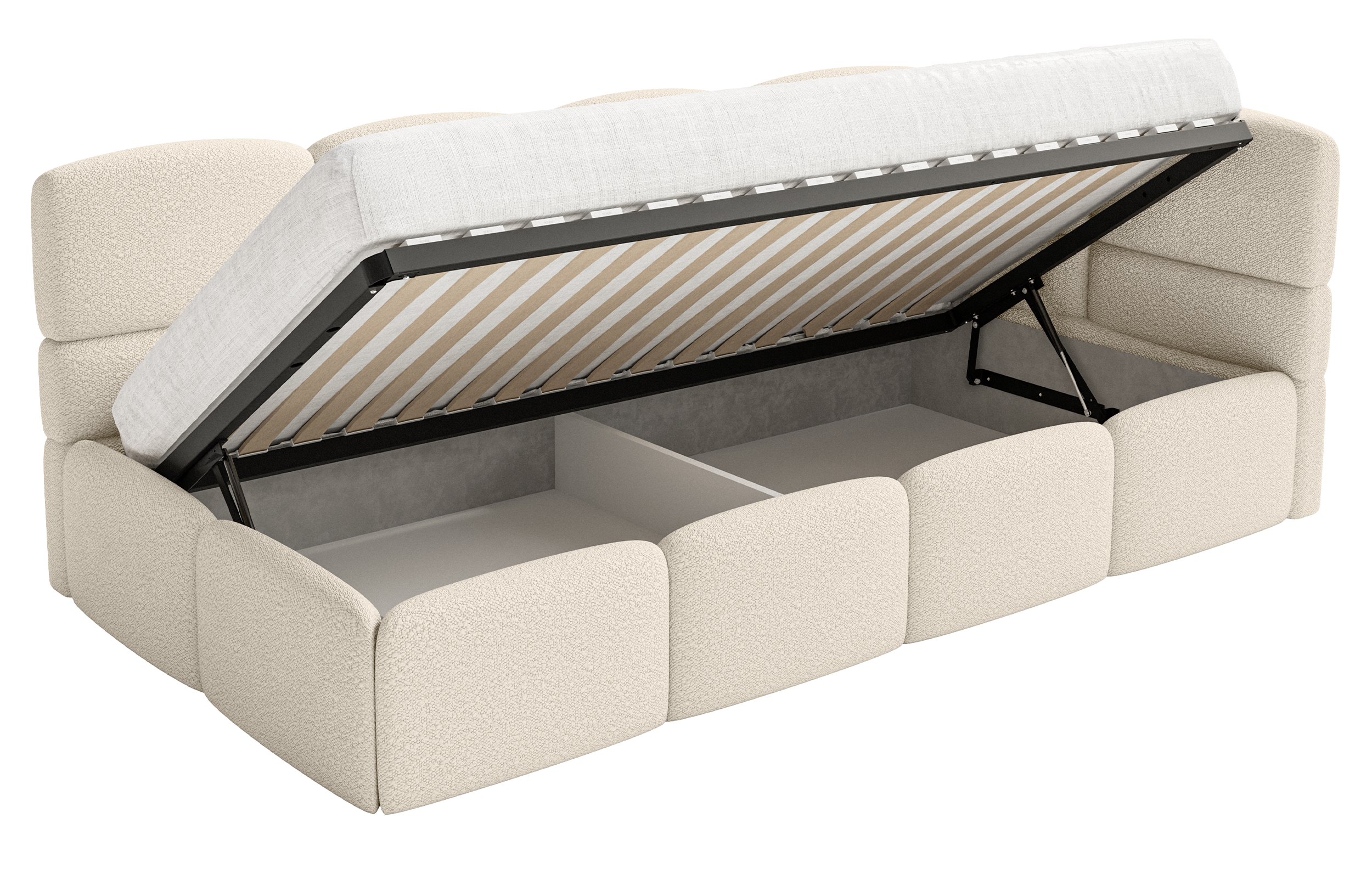 selsey-cloudy-jugendbett-90x200-cm-rechtsseitig-mit-matratze-hellbeige-boucl image 5