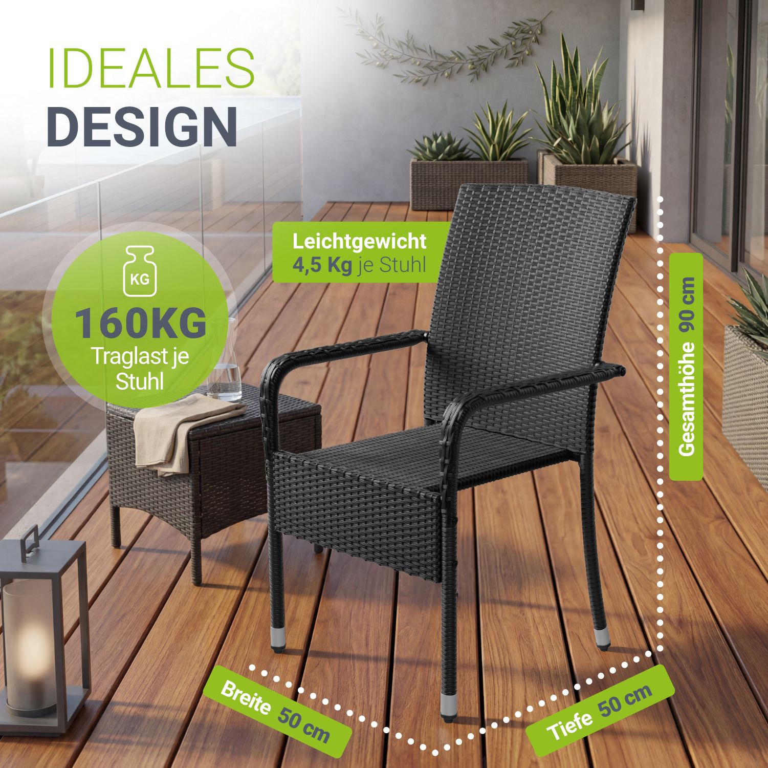 juskys-yoro-polyrattan-gartenst-hle-2er-set-stapelbar-mit-armlehnen-schwarz image 4