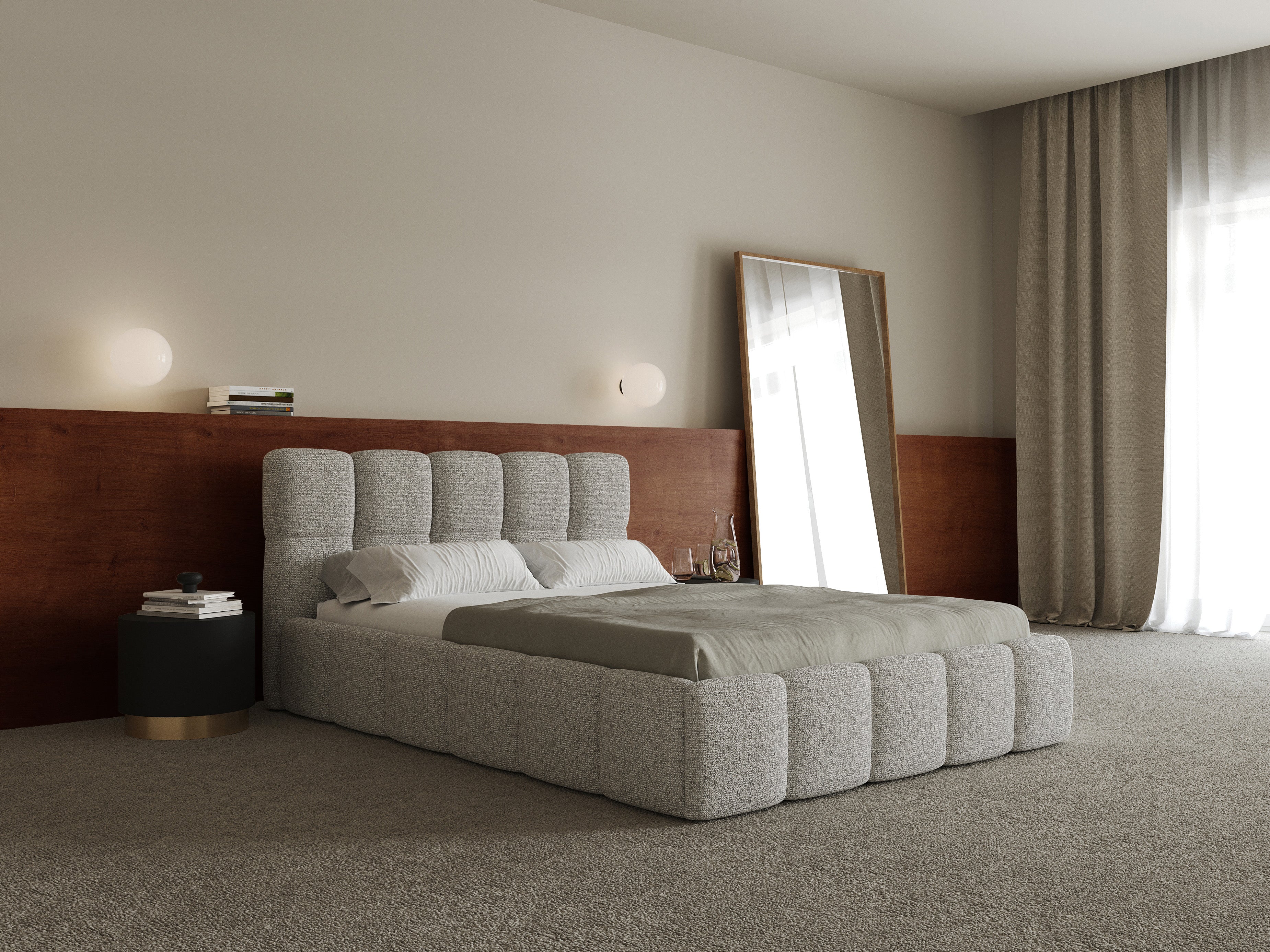 selsey-cloudy-polsterbett-140x200-cm-grau-beige-flechtmuster-mit-stauraum-metall image 2