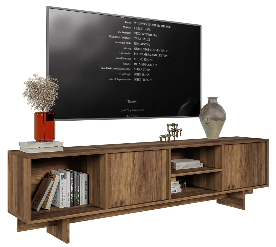 selsey-sanva-tv-schrank-200-cm-zweit-rer-mit-drei-f-chern-walnuss-warmia image 1