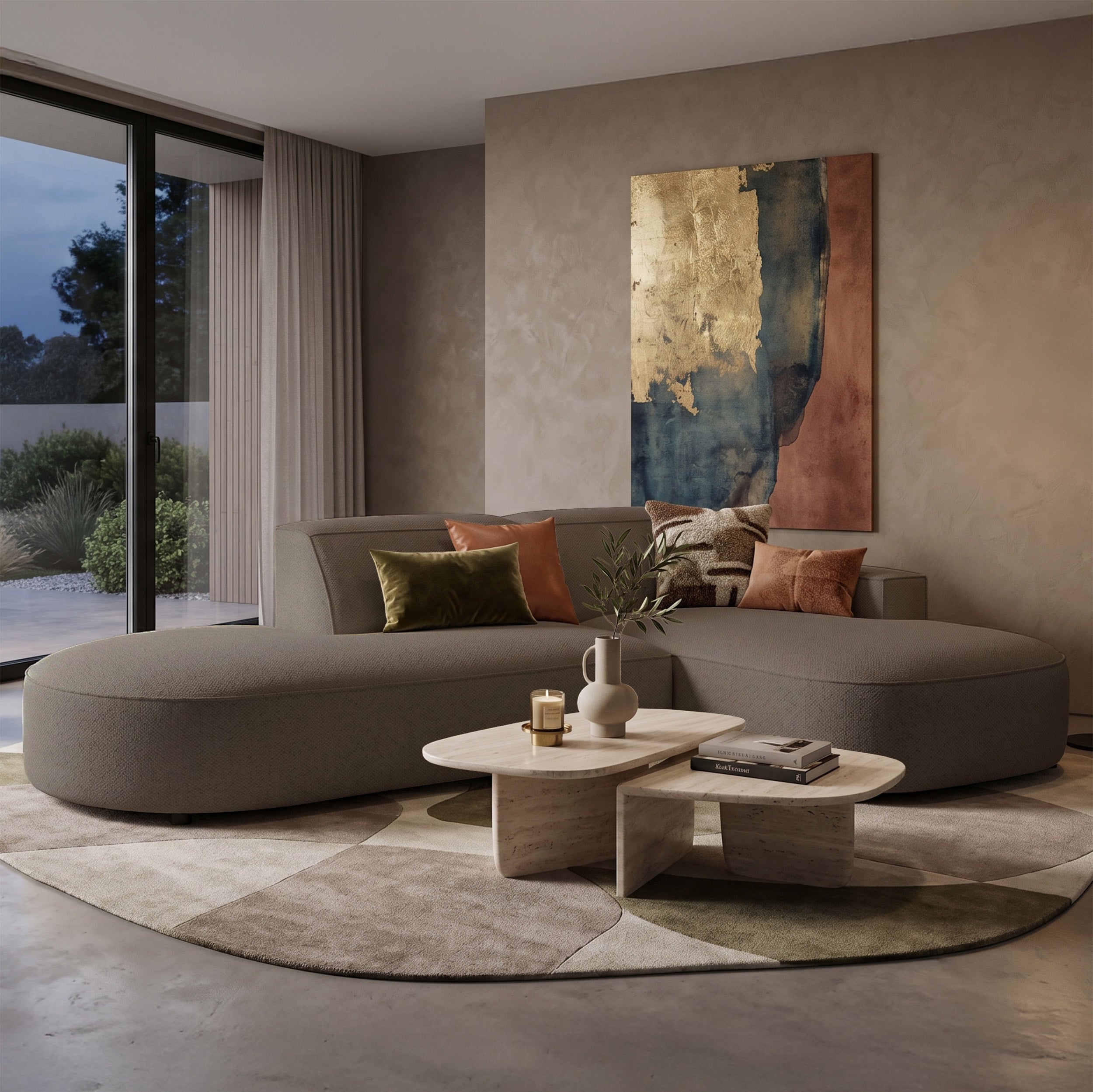 selsey-sallmo-modulares-ecksofa-l-klein-rechts-hellbraun-chenille image 2
