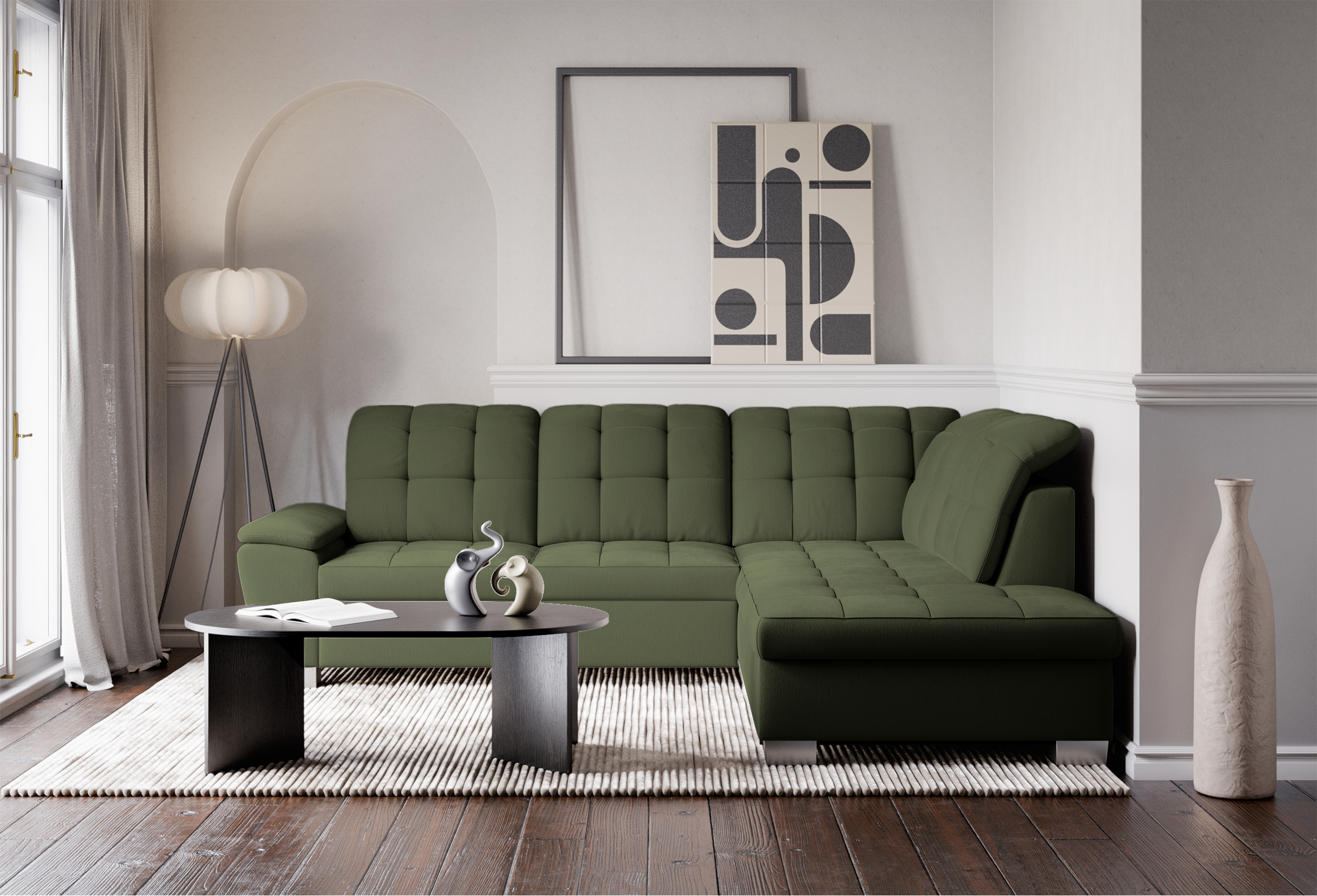 selsey-jamaal-ecksofa-mit-schlaffunktion-rechts-l-f-rmig-mit-stauraum-khaki-flec image 2