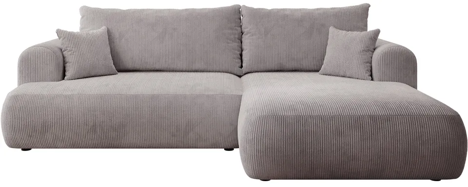 selsey-ovo-cord-ecksofa-mit-schlaffunktion-l-form-rechts-hellgrau-cord image 1