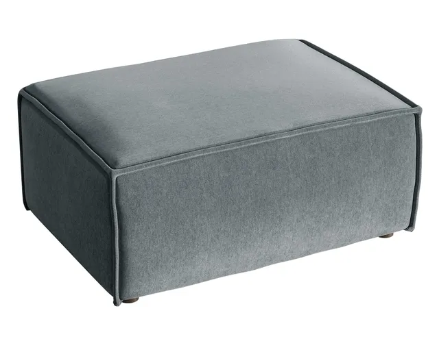 selsey-copertino-hocker-65x90-cm-grau-velours-wasserabweisend image 1