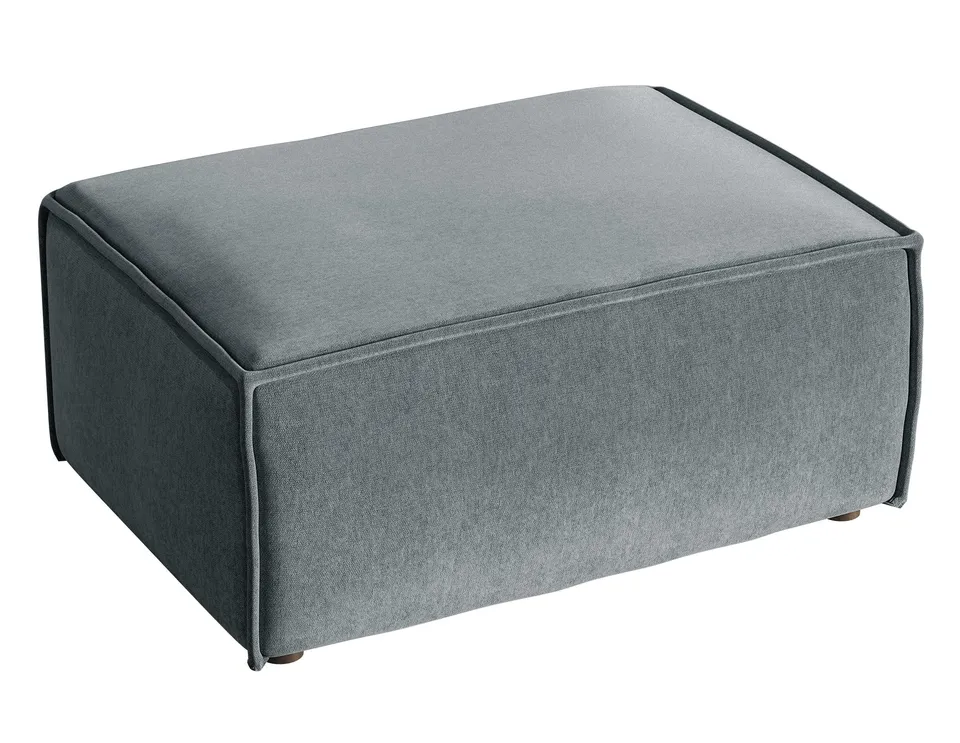selsey-copertino-hocker-65x90-cm-grau-velours-wasserabweisend image 1