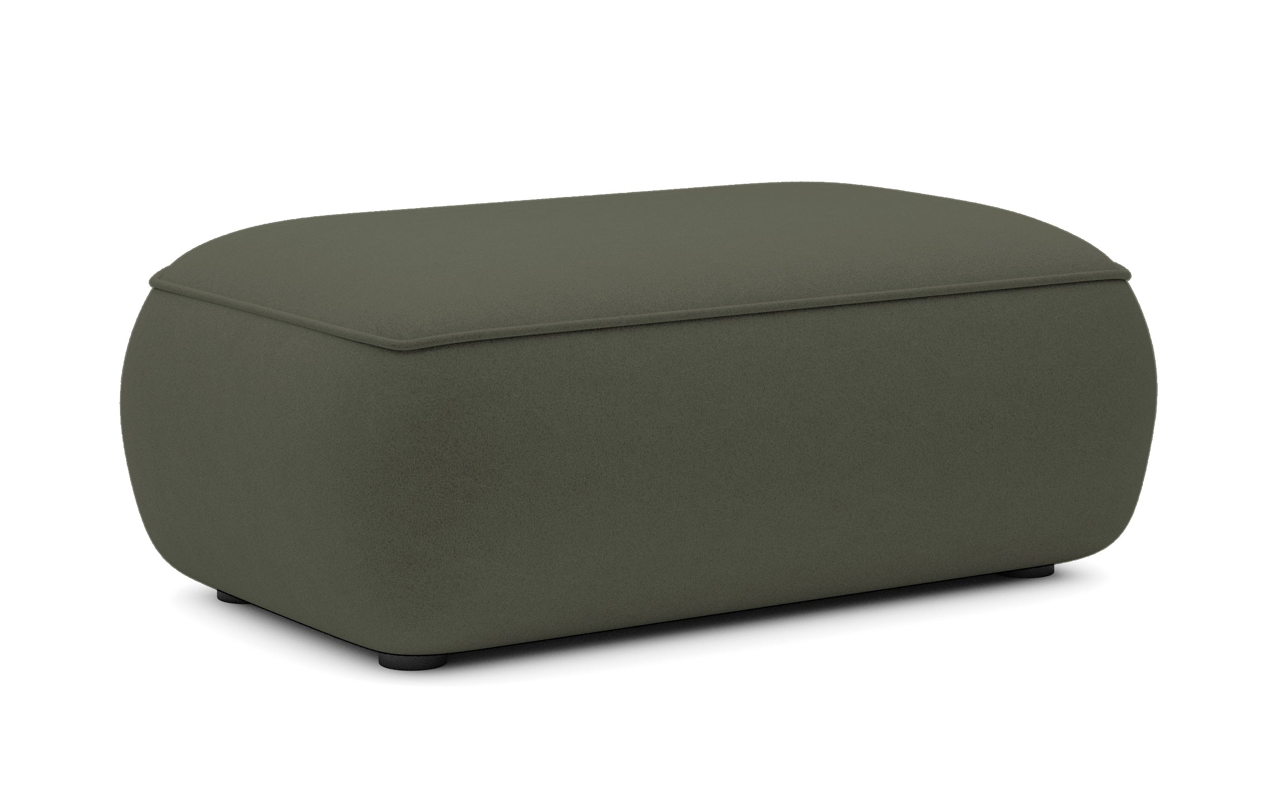 selsey-ovo-hocker-pouf-aus-velours-olivgr-n-leicht-zu-reinigen image 3