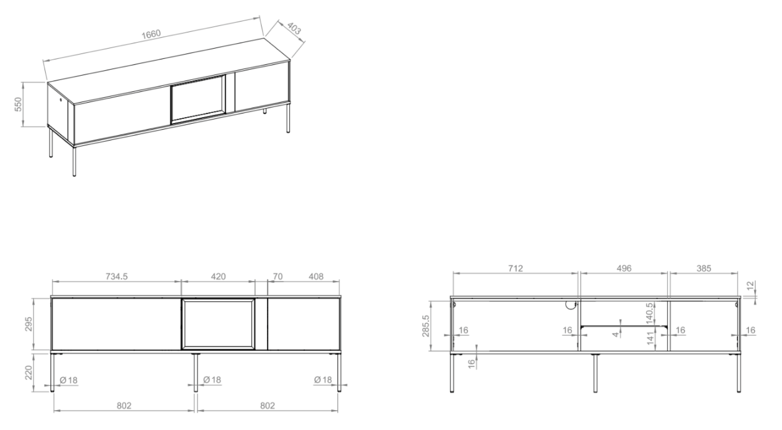 selsey-bellezo-tv-schrank-mit-led-vitrine-166-cm-cremefarben image 8