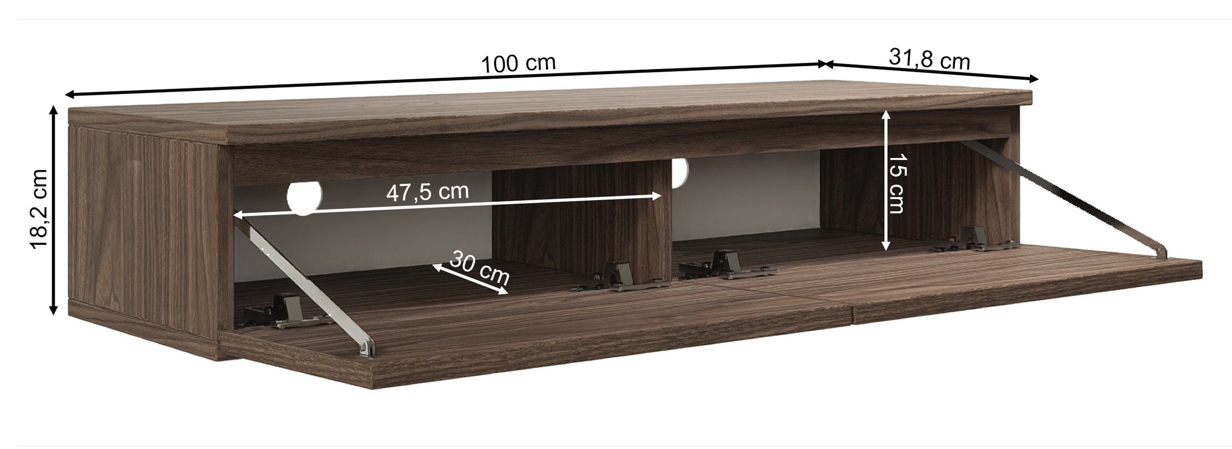 selsey-bemmi-slim-h-ngender-tv-schrank-100-cm-wisconsin-nussbaum image 7