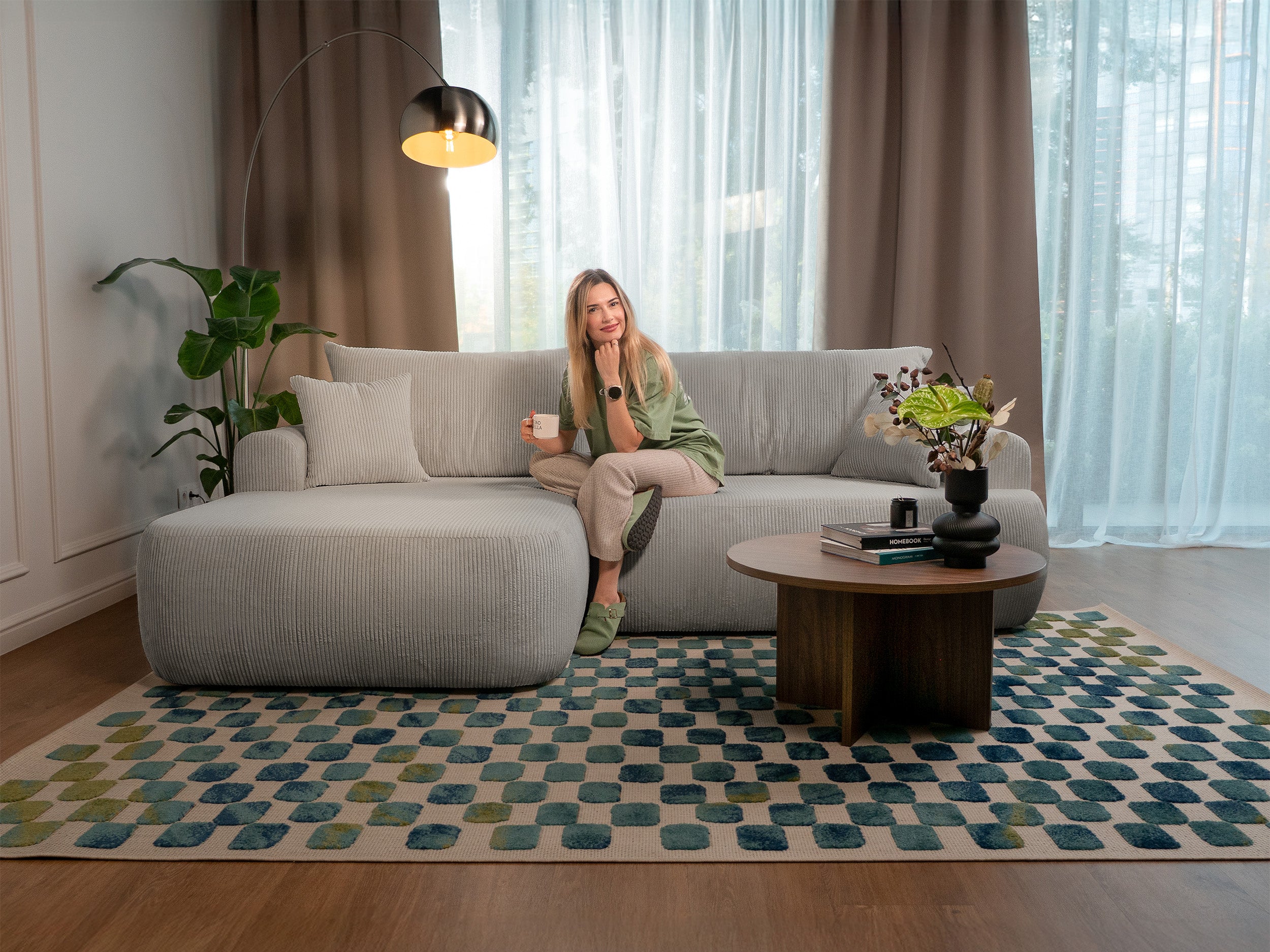 selsey-ovo-cord-ecksofa-l-links-mit-schlaffunktion-und-stauraum-grau-beige-cord image 2