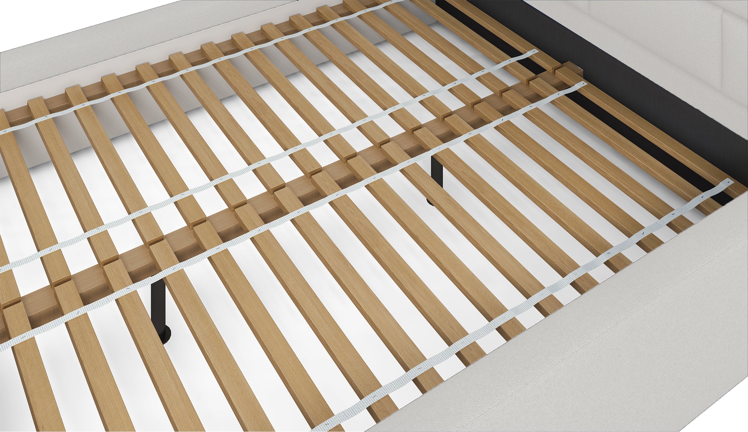 selsey-rinus-gepolstertes-bett-160x200-cm-cremefarbener-wasserabweisender-stoff image 4