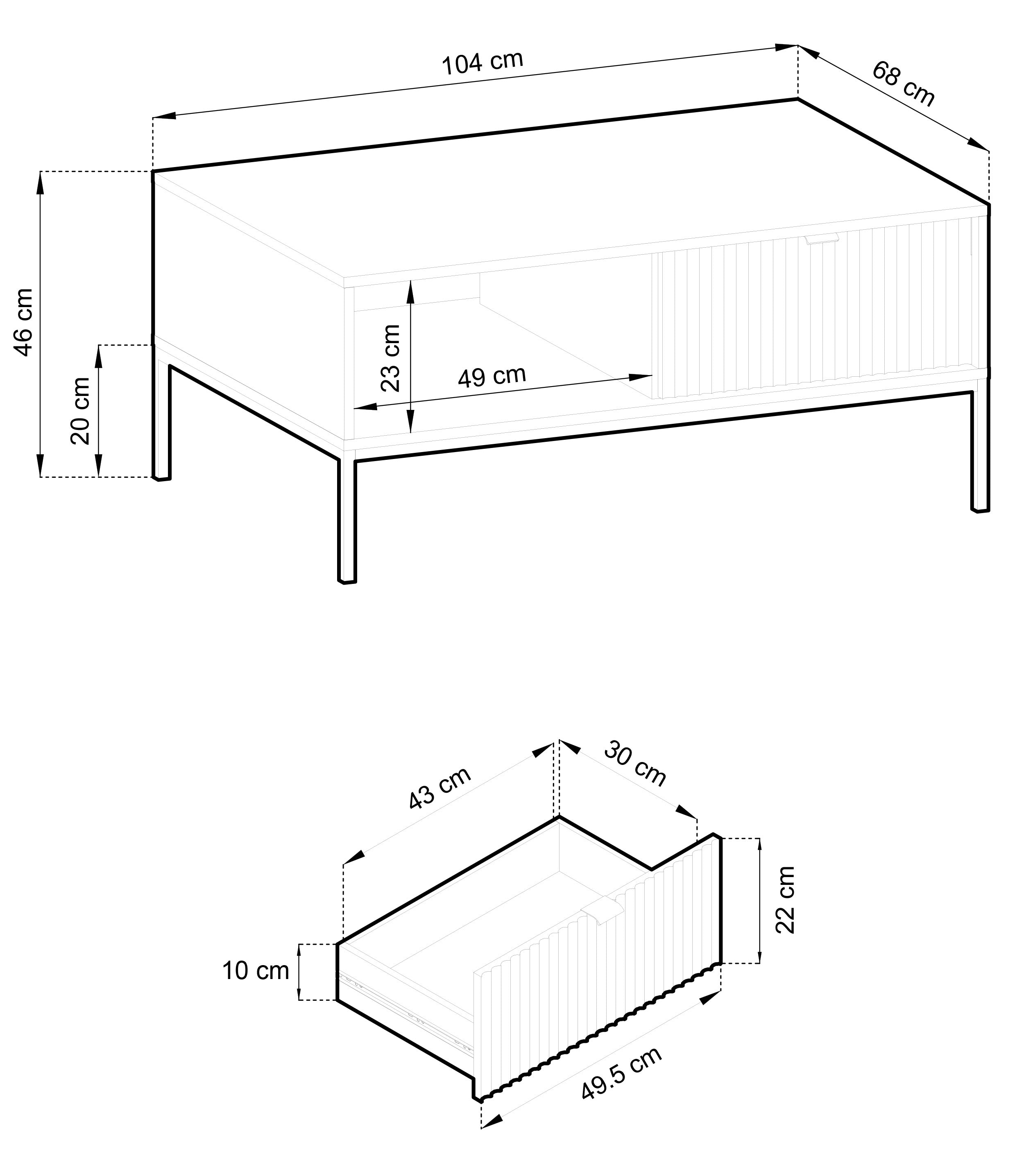 selsey-vellore-couchtisch-104x68-cm-vicenza-eiche-2-schubladen-gerillte-front image 7