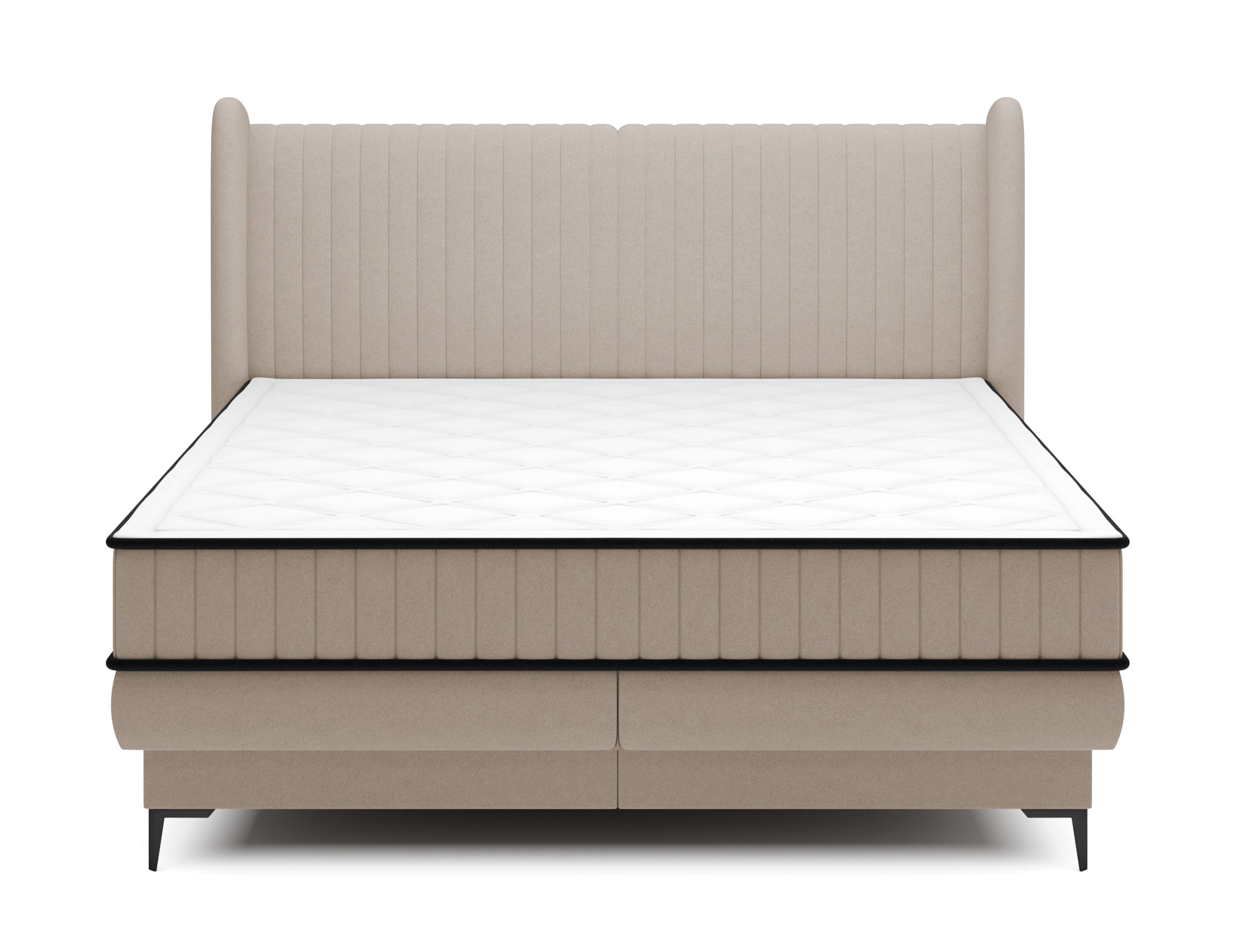 selsey-daliano-kontinentalbett-160x200-cm-beige-samt-mit-stauraum image 1