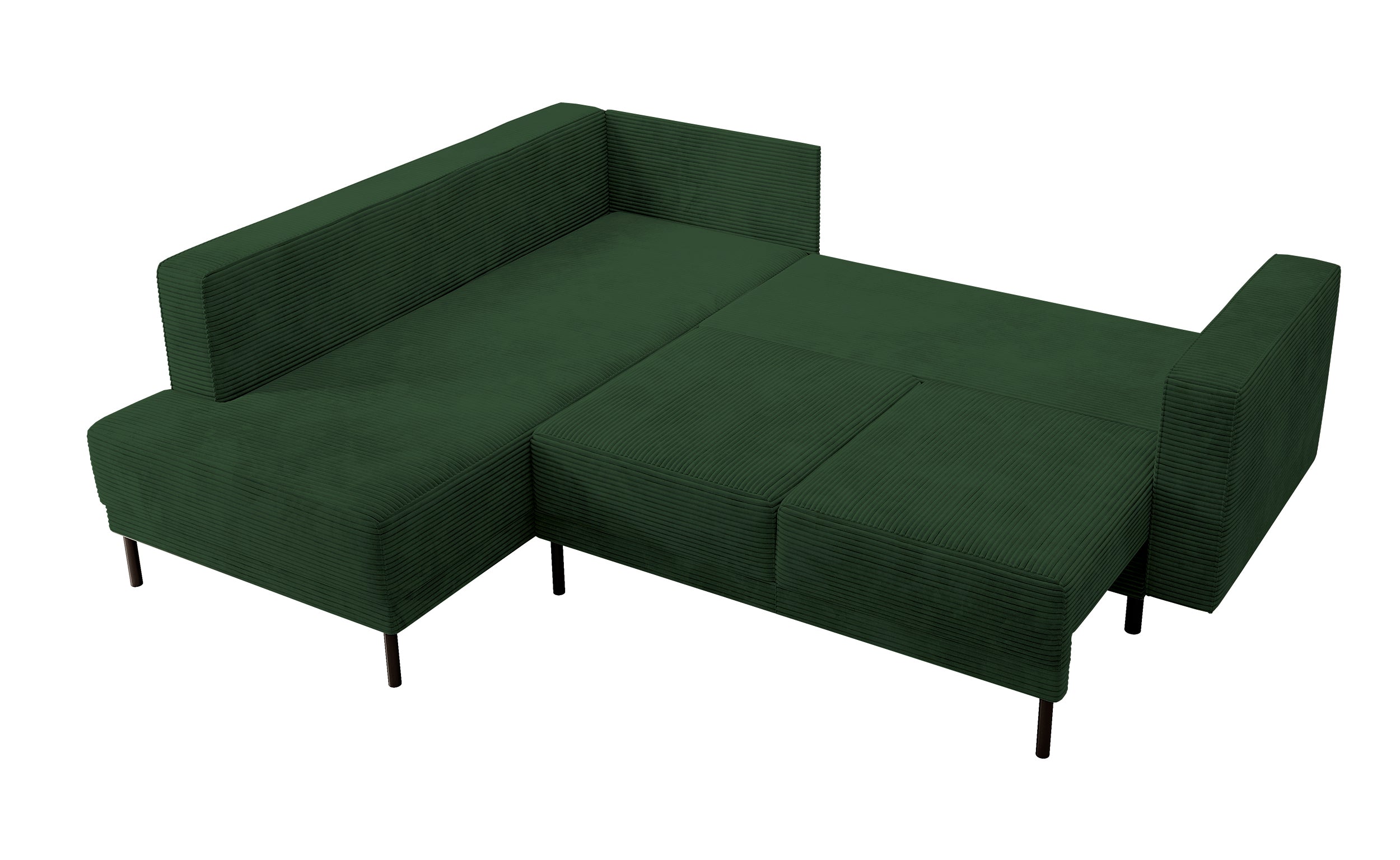 selsey-rodario-ecksofa-links-mit-schlaffunktion-und-bettkasten-dunkelgr-ner-cord image 6