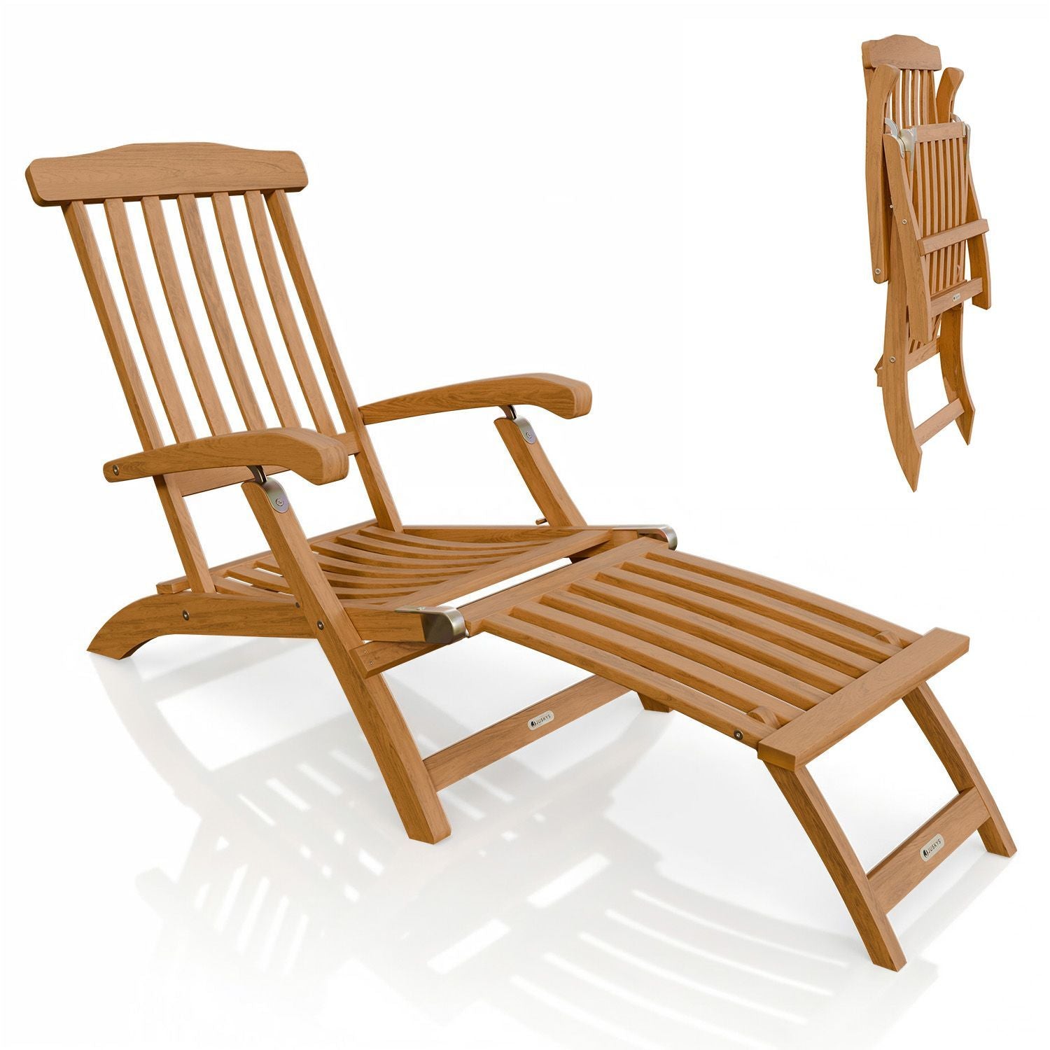 juskys-gartenliege-evia-klappbar-sonnenliege-akazienholz-ge-lt-mit-4-fach-lehne image 1