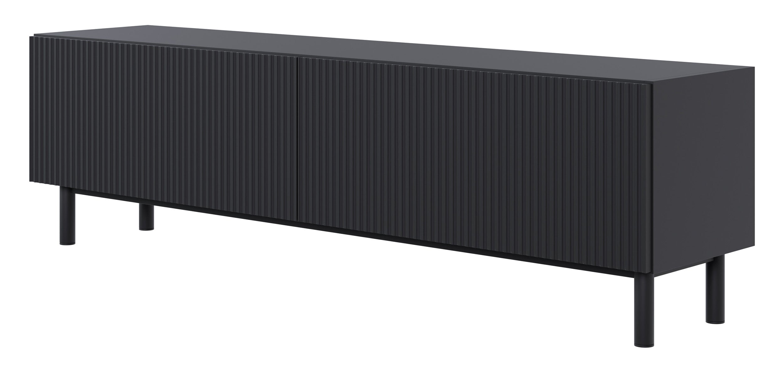 selsey-veldio-new-tv-schrank-140-cm-mit-gefr-ster-front-schwarz image 6