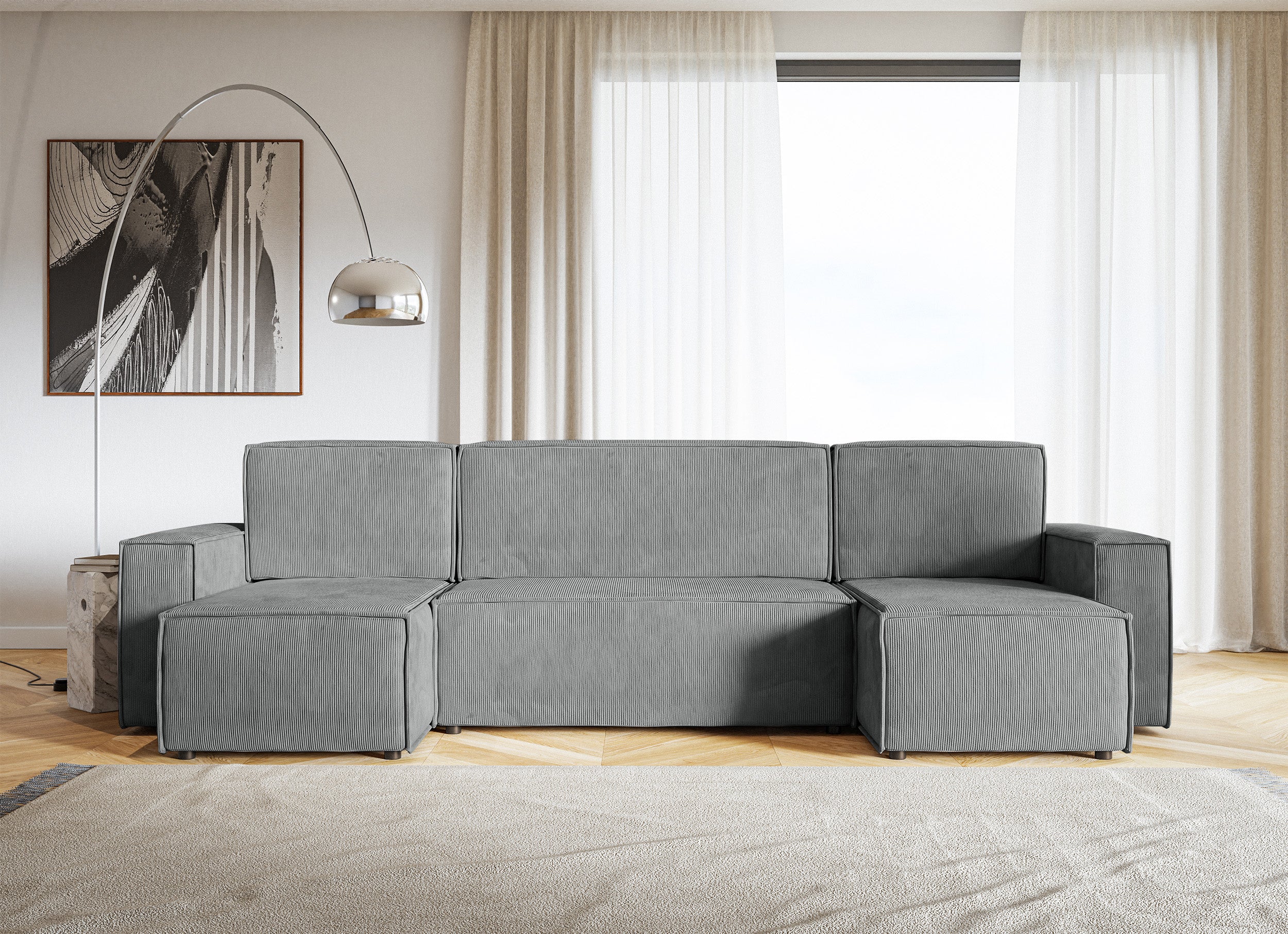 selsey-copertino-ecksofa-u-f-rmig-mit-schlaffunktion-und-stauraum-aschgrau-cord image 2