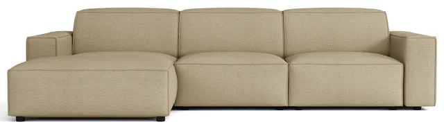 selsey-sellmo-modulares-ecksofa-l-form-links-dunkelbeige-hydrophobes-chenille image 1