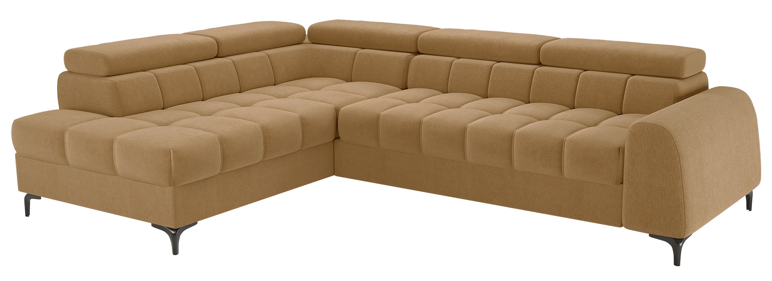 selsey-arellio-ecksofa-mit-schlaffunktion-l-form-links-mit-bettkasten-senfgelber image 5