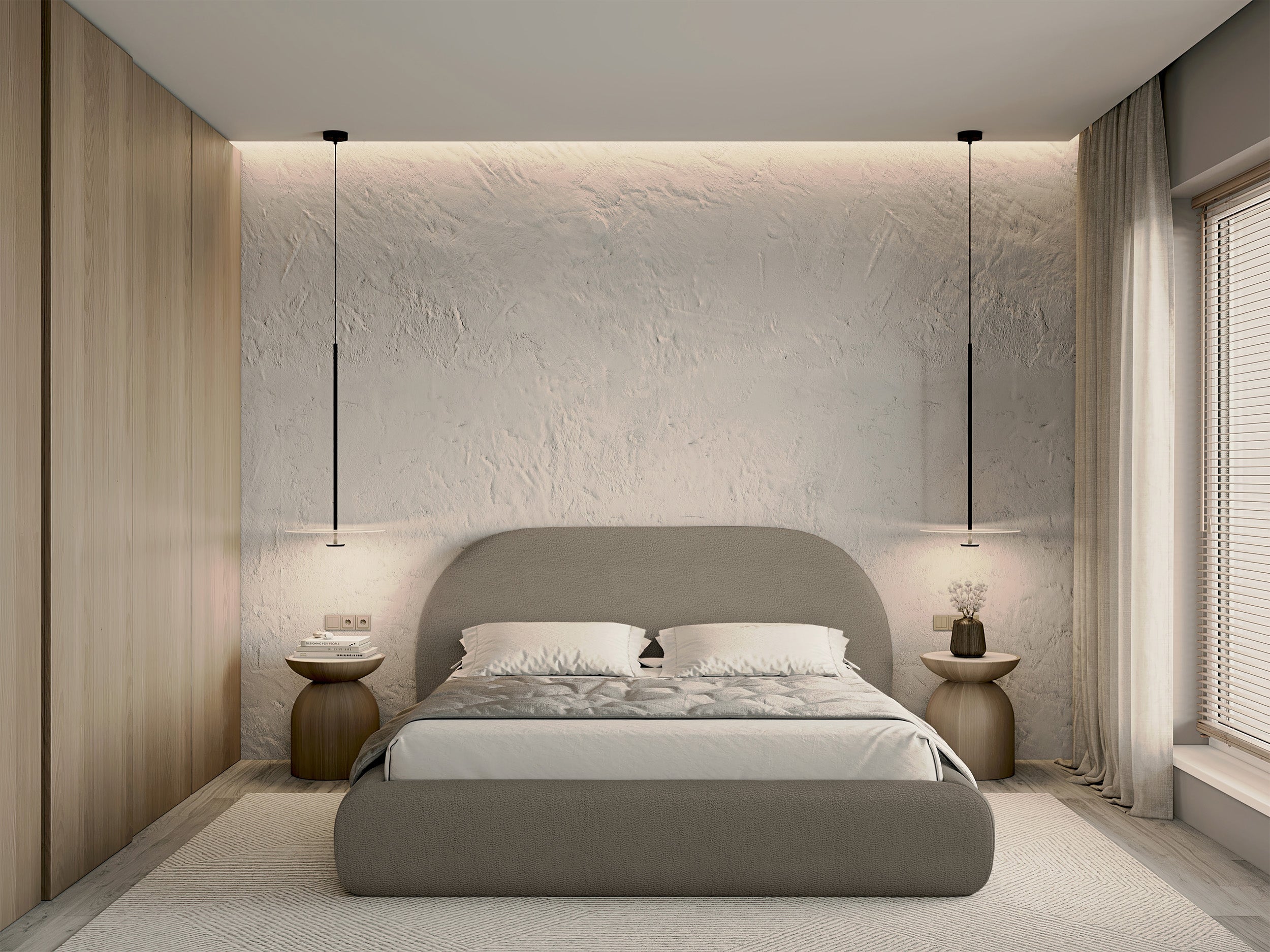 selsey-buvio-polsterbett-160x200-cm-dunkelbeige-boucl image 6