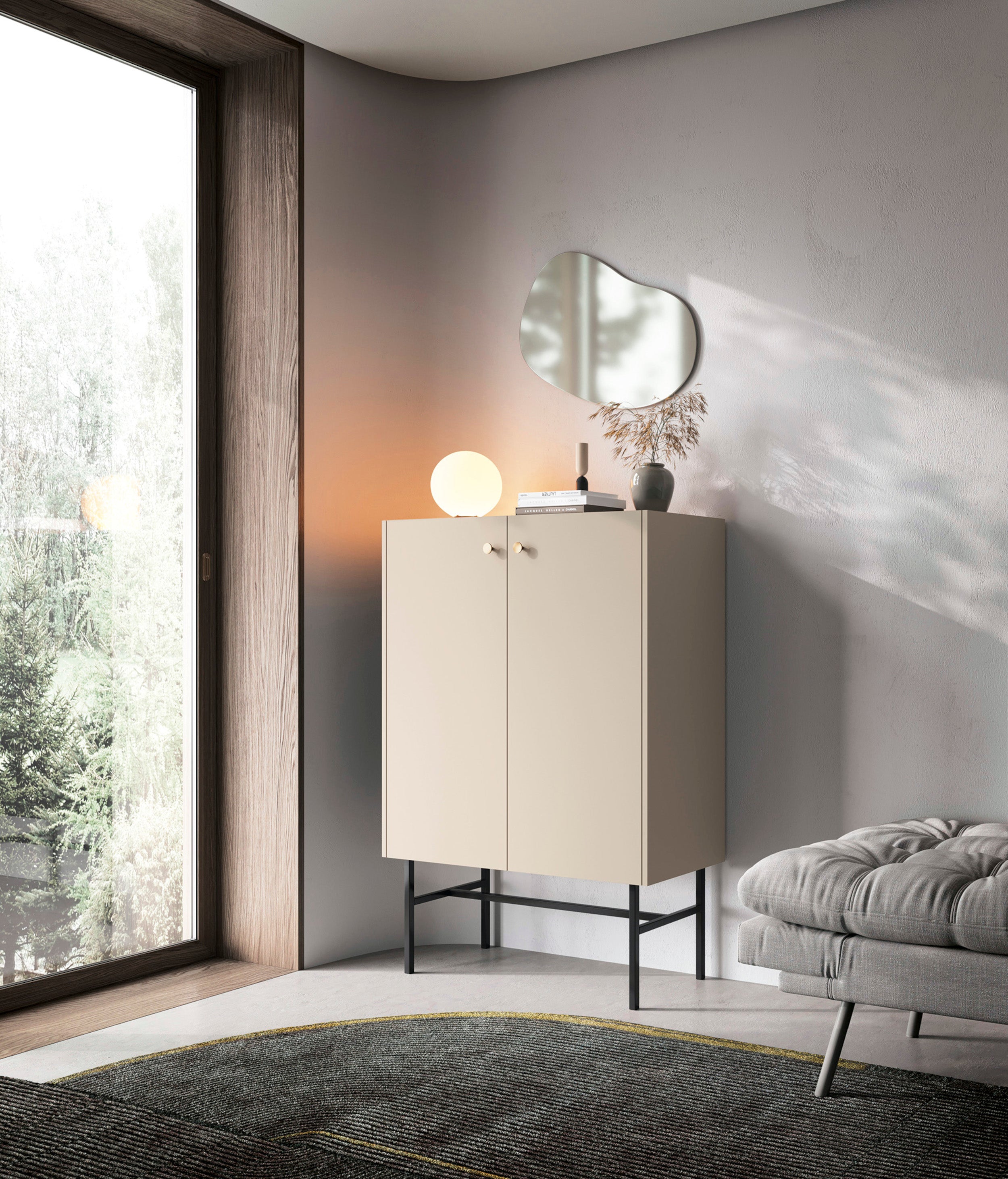 selsey-divenos-hohe-kommode-zweifl-gelig-93-cm-grau-beige image 2