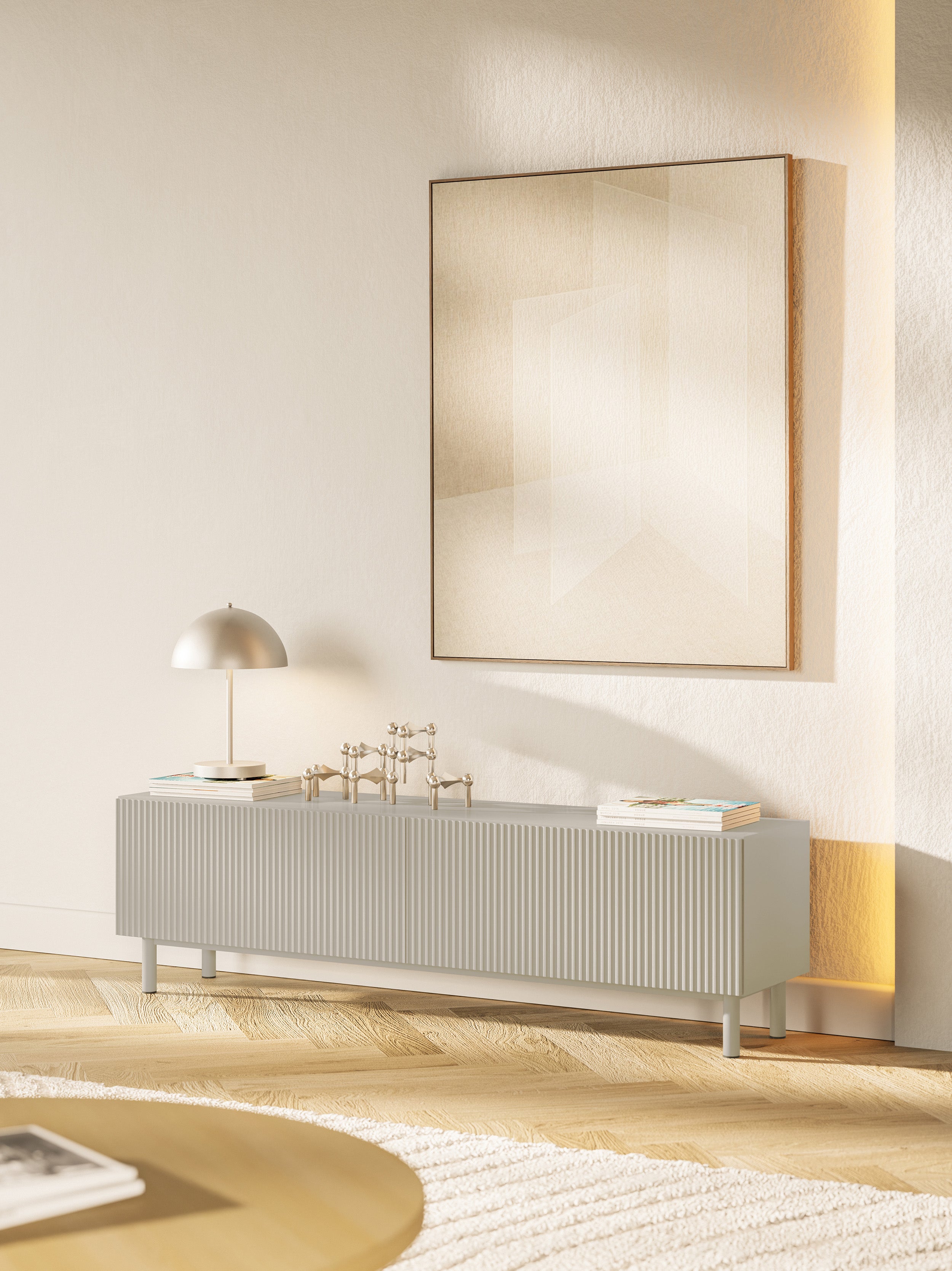 selsey-veldio-new-tv-schrank-140-cm-grau-beige-mit-gefr-ster-front image 3