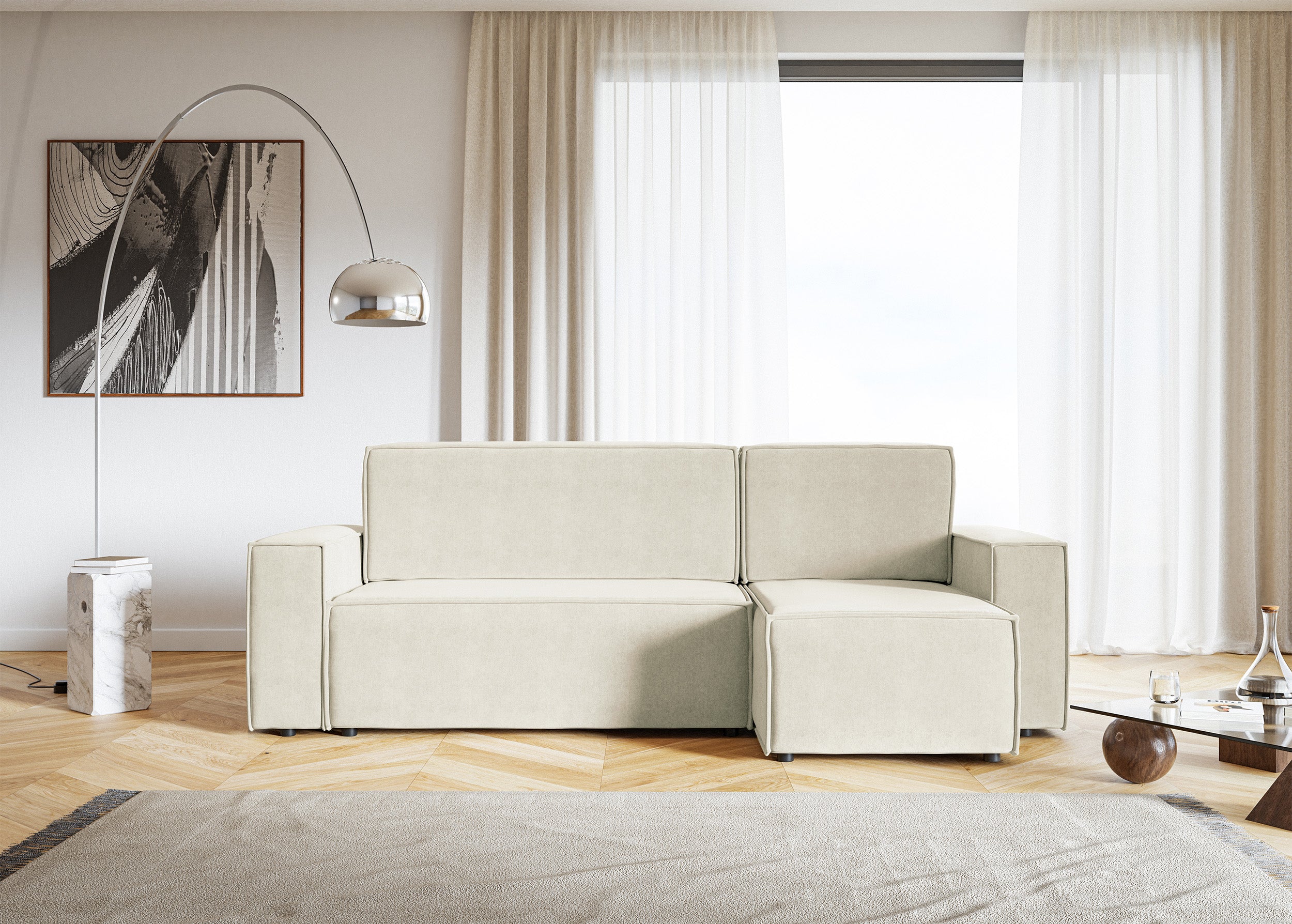 selsey-copertino-ecksofa-mit-schlaffunktion-l-form-stauraum-creme-samt image 2