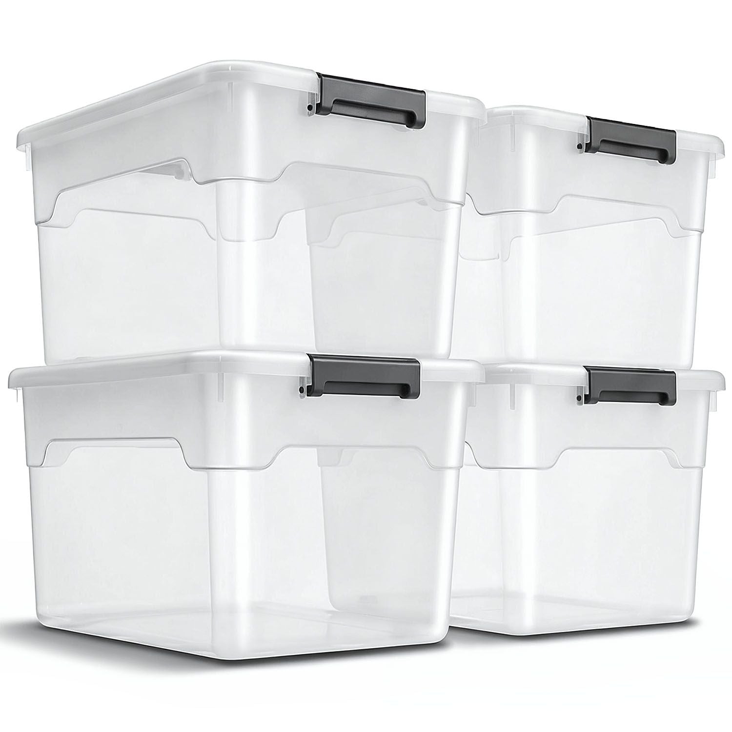 juskys-aufbewahrungsbox-mit-deckel-30-l-4er-set-wei image 1