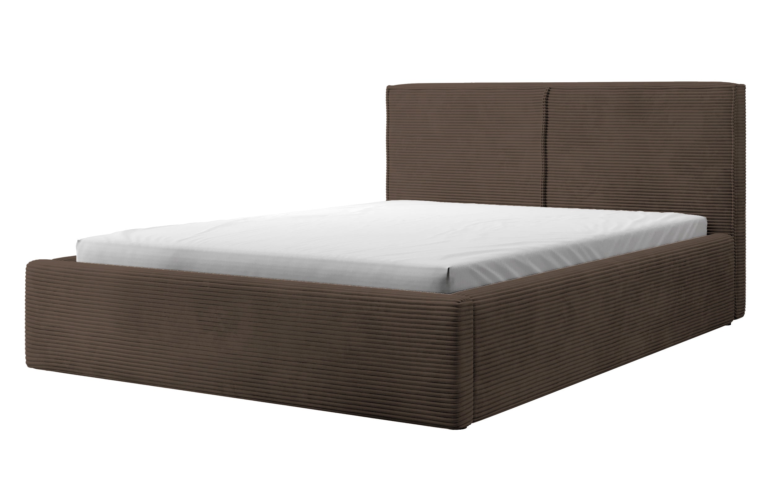 selsey-farese-polsterbett-160x200-cm-mit-stauraum-und-gasdruckfeder-dunkelbraune image 1