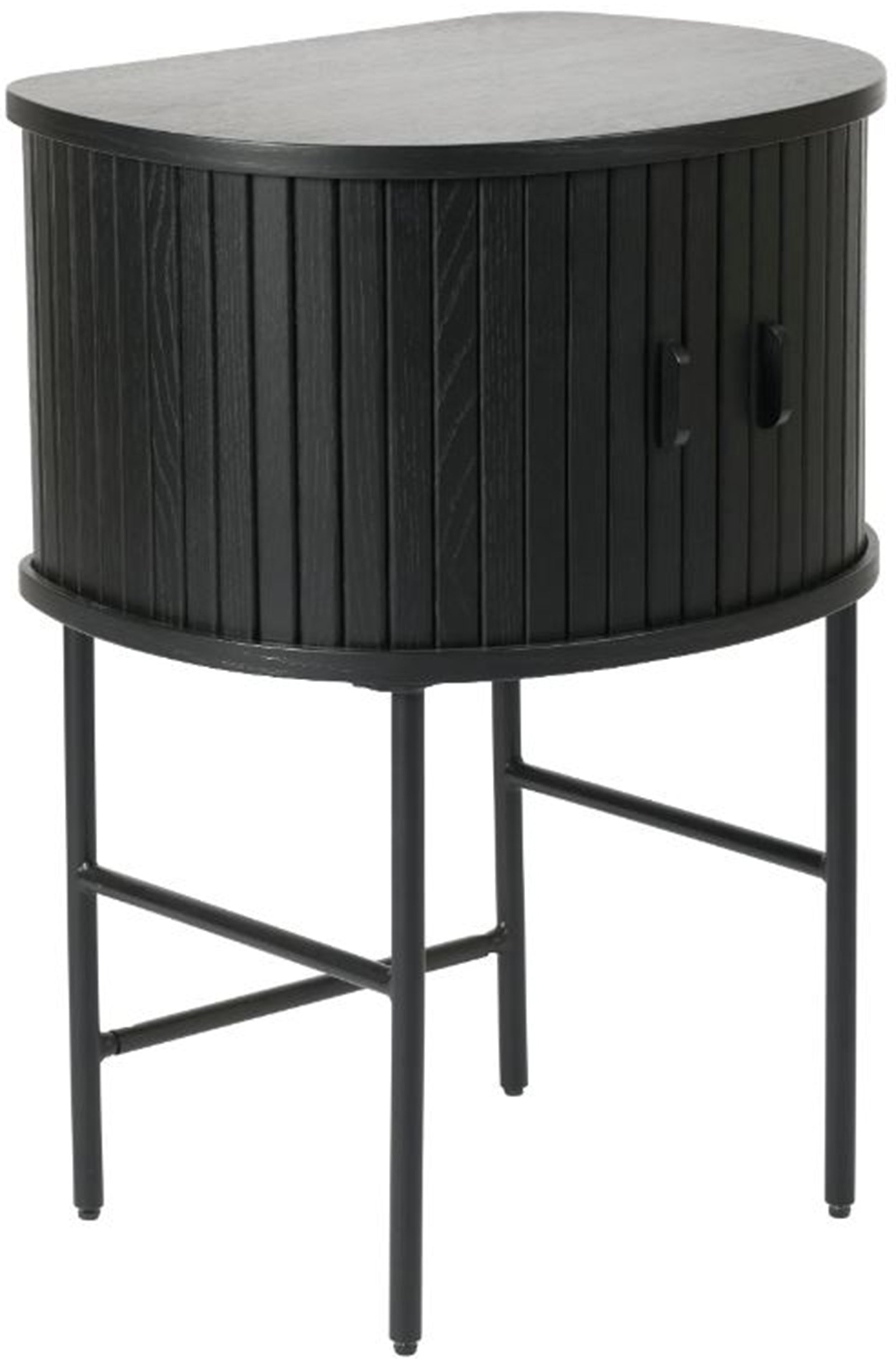 selsey-gativel-nachttisch-50x70-cm-lamellen-eiche-schwarz image 1
