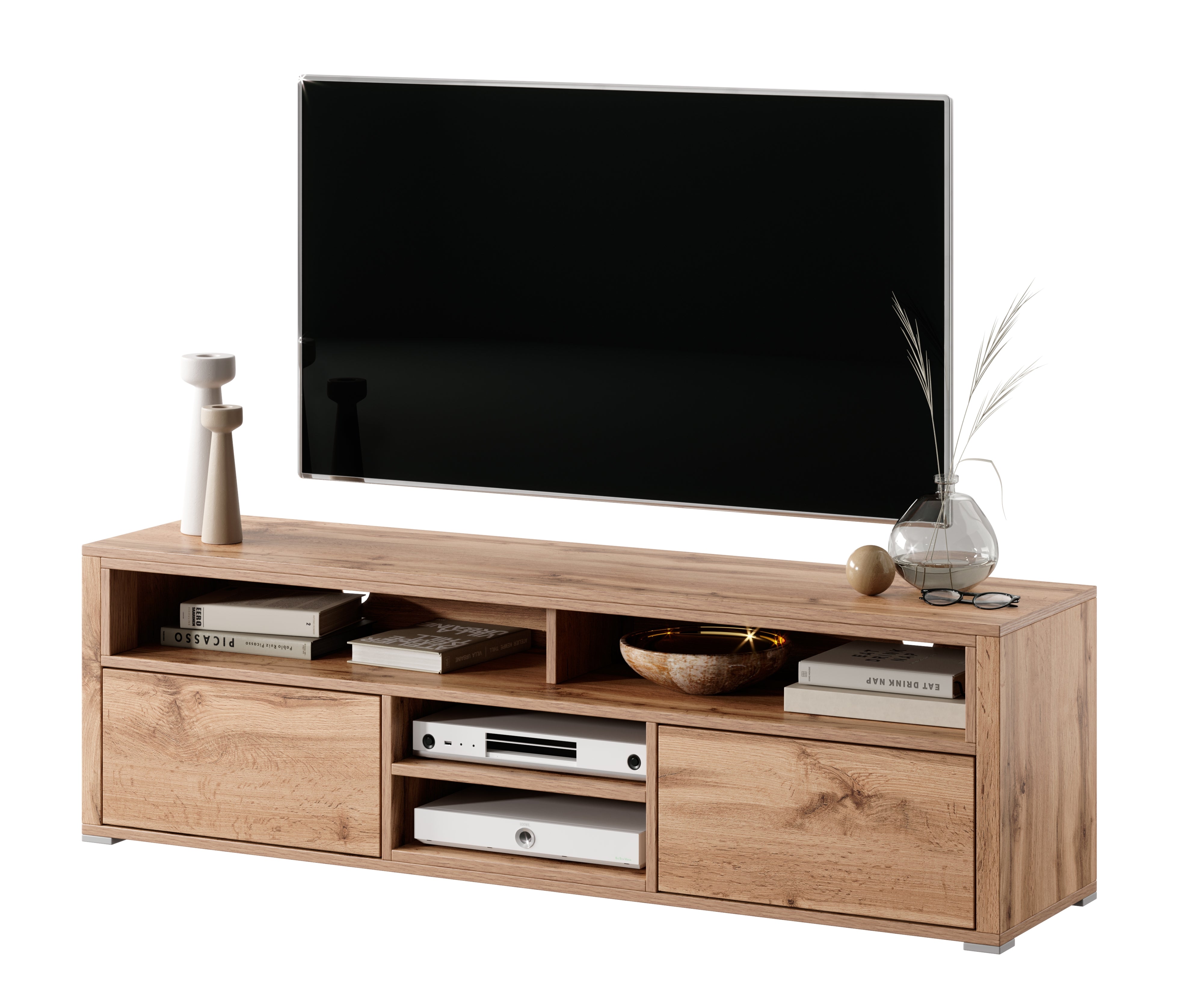 selsey-laksa-tv-schrank-wotan-eiche-mit-beleuchtung image 5