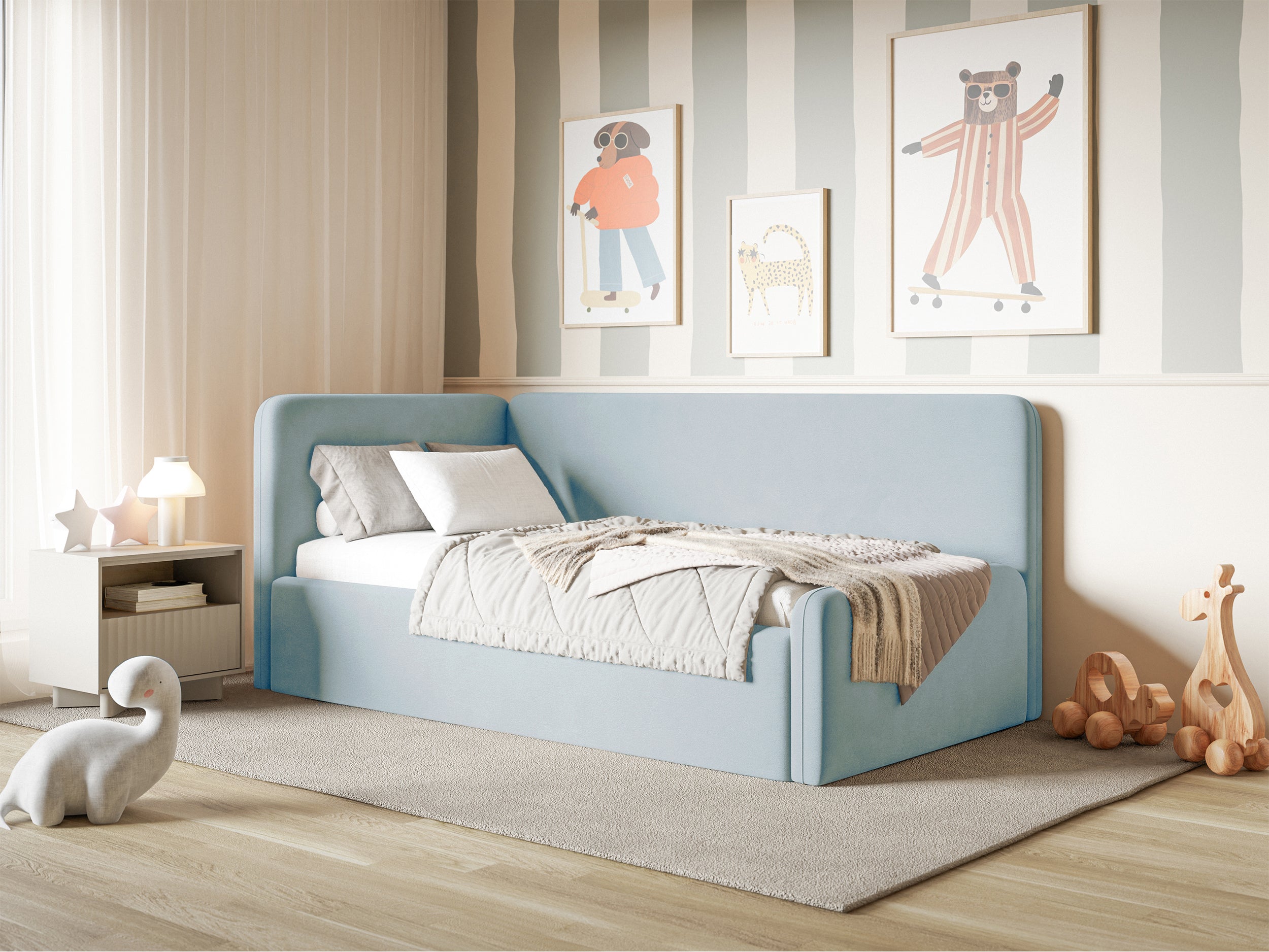 selsey-fanklo-jugendbett-120x200-cm-linksseitig-mit-matratze-und-stauraum-hellbl image 2