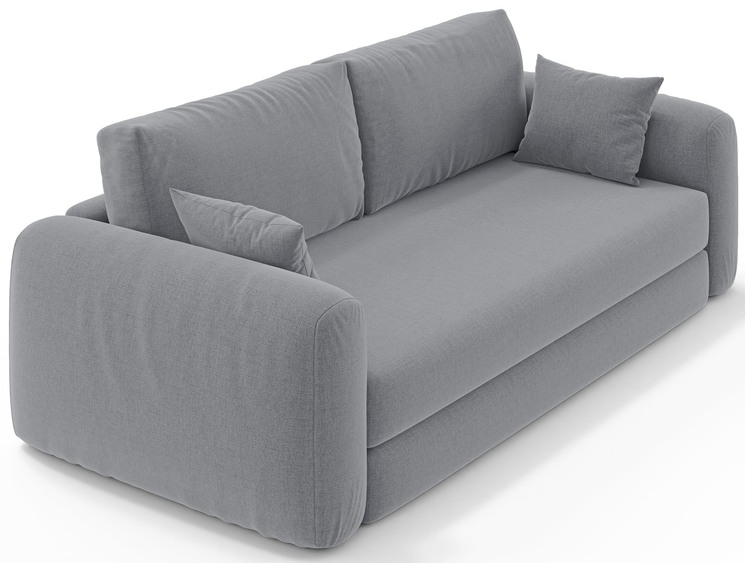 selsey-velera-3-sitzer-sofa-ausklappbar-grau-flechtstoff image 4