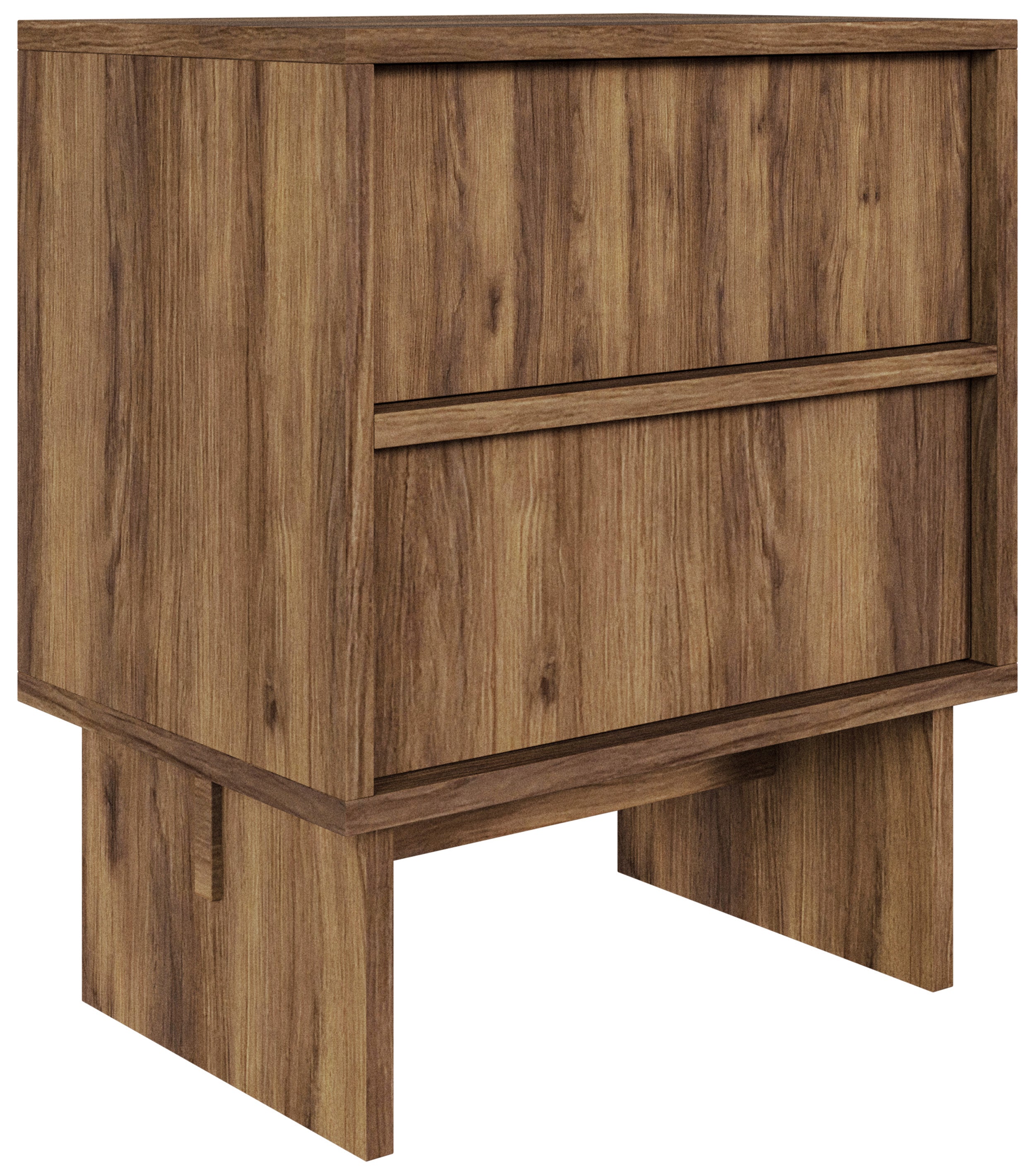 selsey-sanva-nachttisch-50-cm-2-schubladen-walnuss-warmia image 1