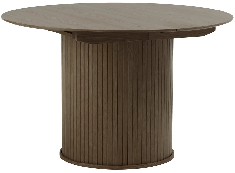selsey-gativel-ausziehbarer-esstisch-120-167-cm-lamellen-gebrannte-eiche image 1