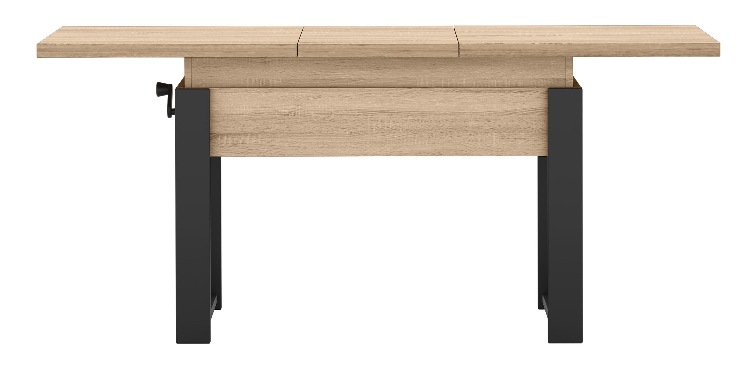 selsey-hugo-couchtisch-ausziehbar-120-157-x67-cm-sonoma-eiche-schwarze-beine image 8