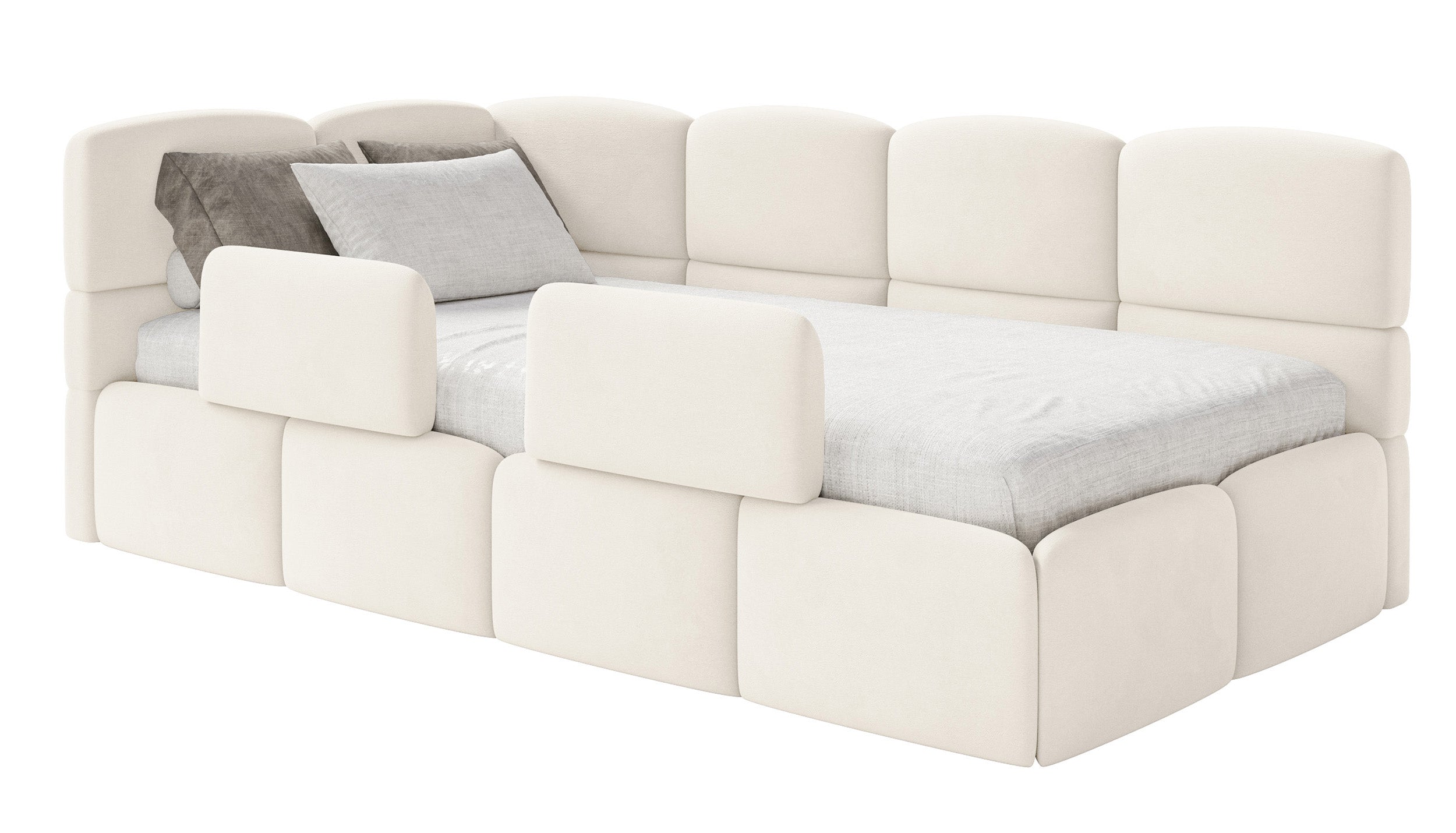 selsey-cloudy-jugendbett-90x200-cm-linksseitig-creme-velours-mit-stauraum-und-ge image 1
