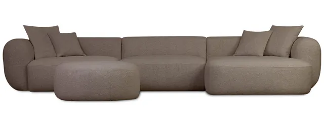 selsey-baomi-modulares-ecksofa-l-form-rechts-mit-hocker-hellbraunes-chenille-436 image 1