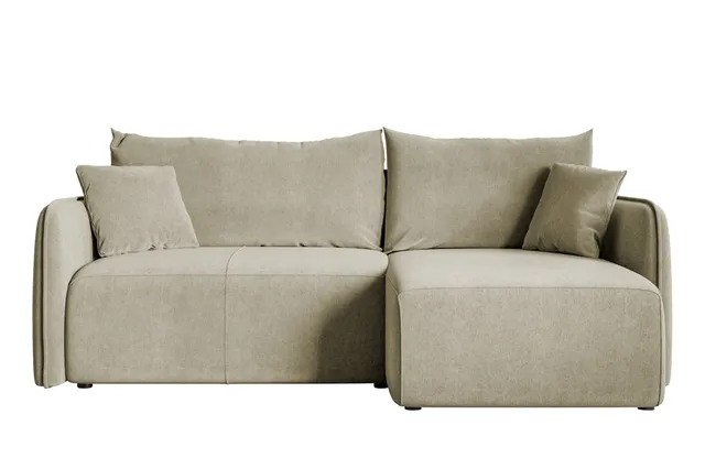 selsey-mamla-ecksofa-l-form-mit-schlaffunktion-und-stauraum-hellbeige-velours-wa image 1