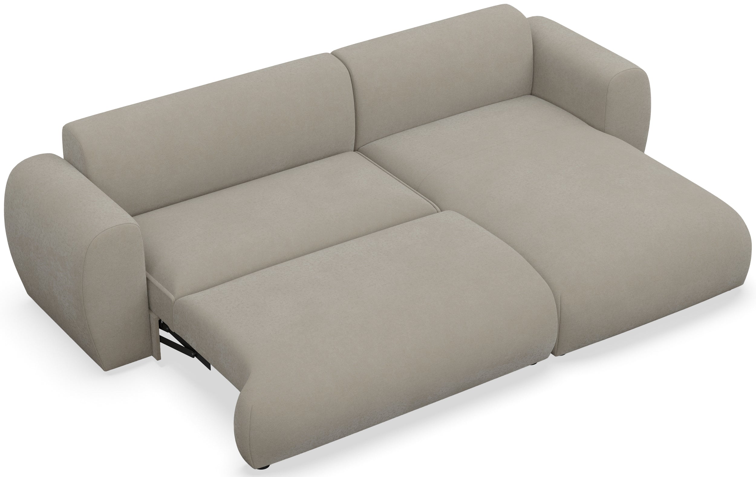 selsey-emia-ecksofa-l-form-rechts-mit-schlaffunktion-grau-beige-chenille image 3