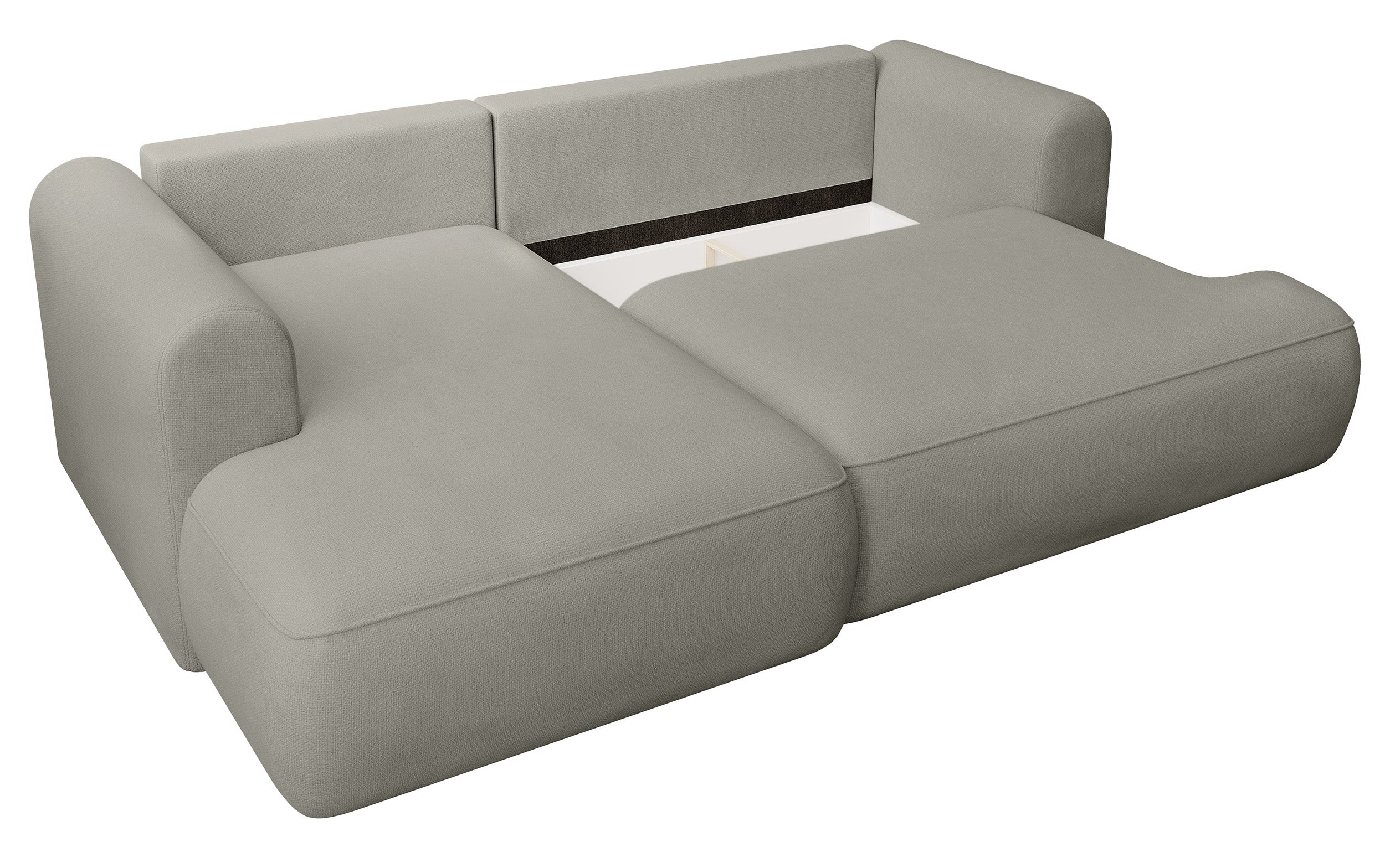 selsey-ovo-mini-ecksofa-l-links-mit-schlaffunktion-und-stauraum-hellgraue-chenil image 3