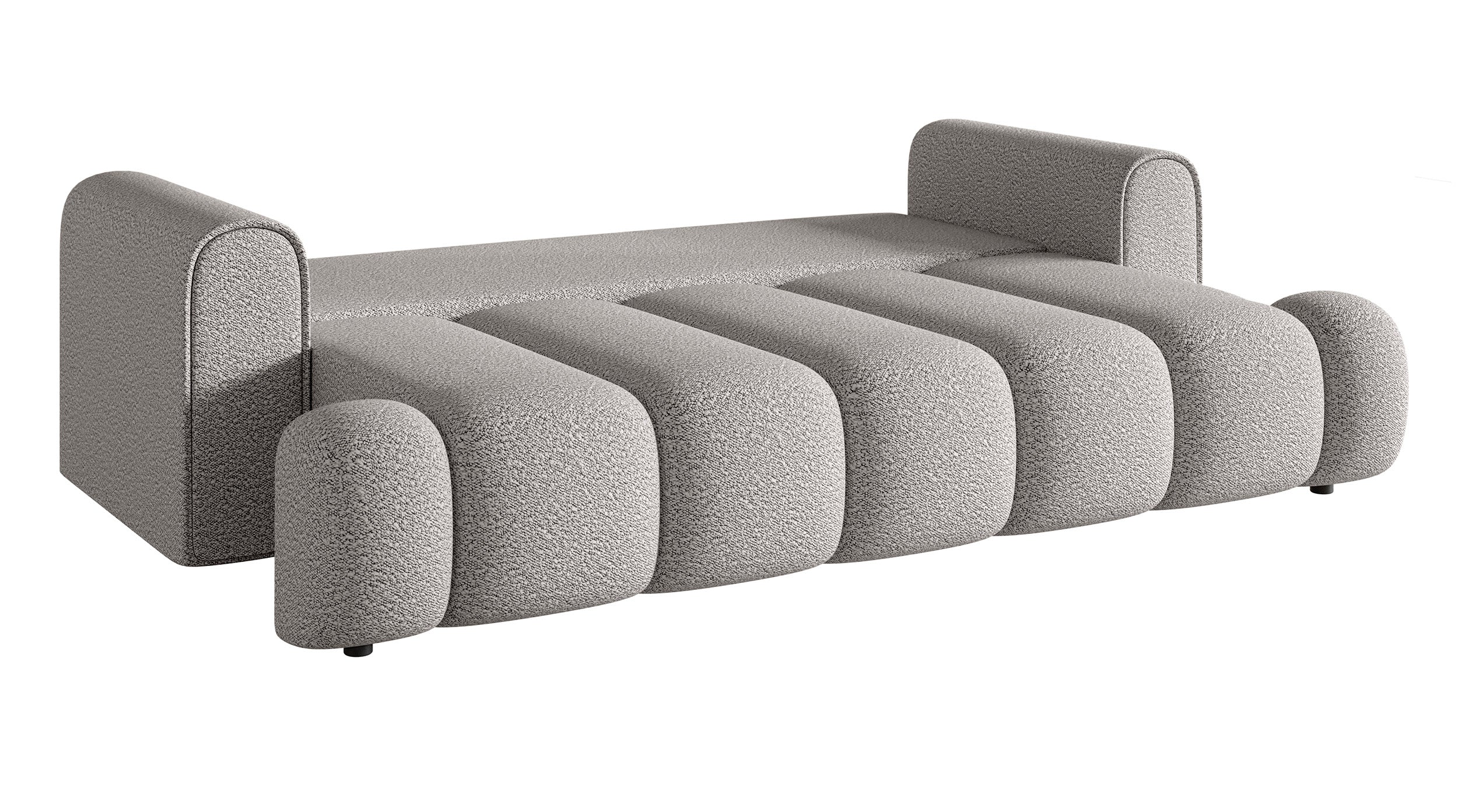 selsey-dandelino-dreisitziges-sofa-mit-schlaffunktion-hellgrau-boucl image 6