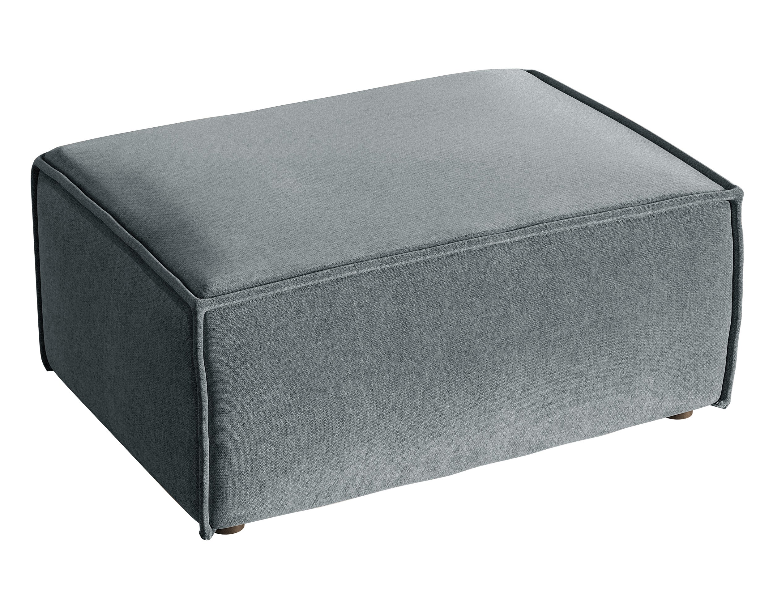 selsey-copertino-hocker-65x90-cm-grau-velours-wasserabweisend image 1