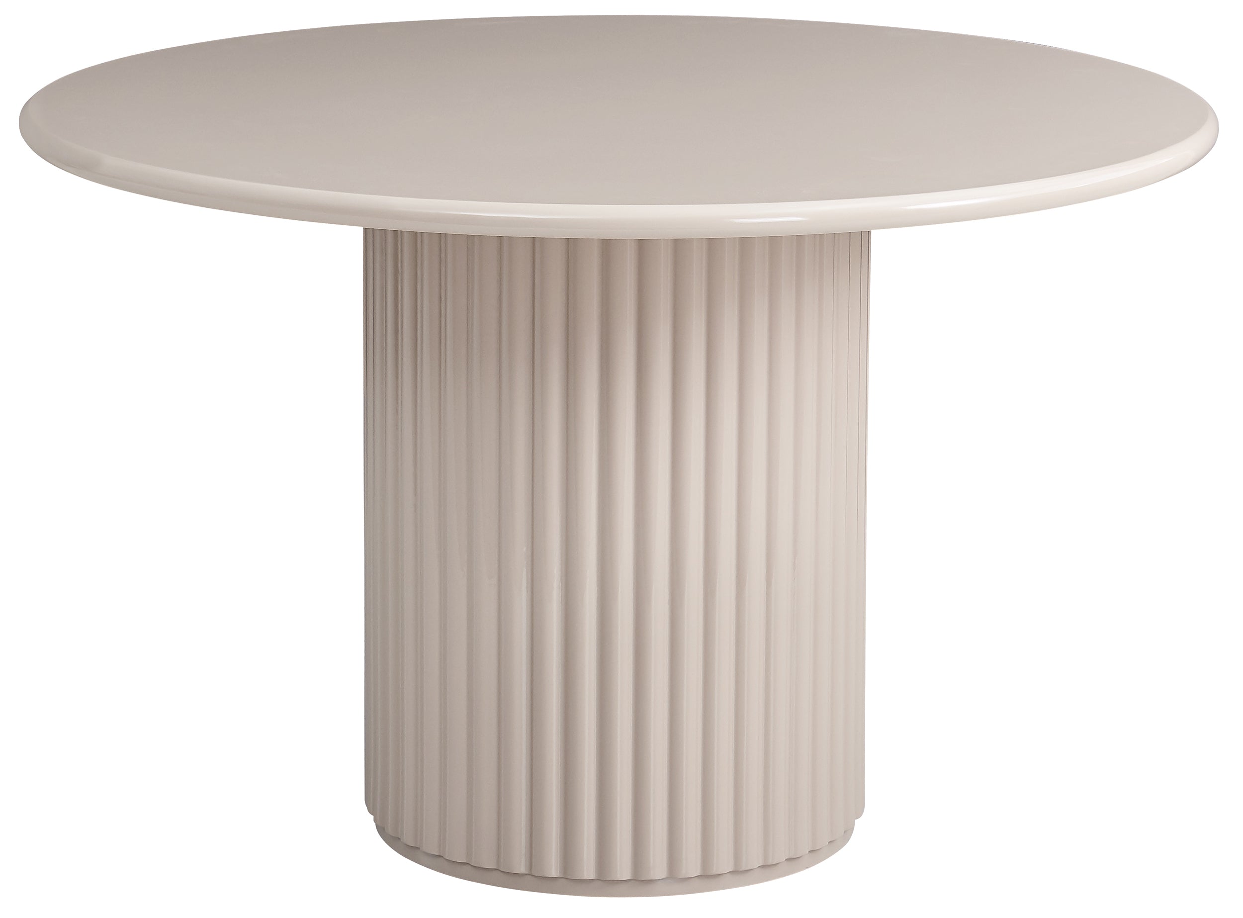 selsey-prinise-runder-esstisch-120-cm-taupe-hochglanz image 2