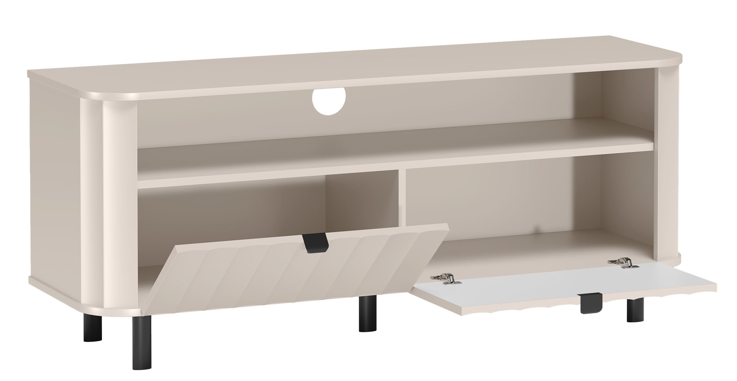 selsey-novado-tv-schrank-137-cm-mit-zwei-klappen-und-nische-kaschmir image 4