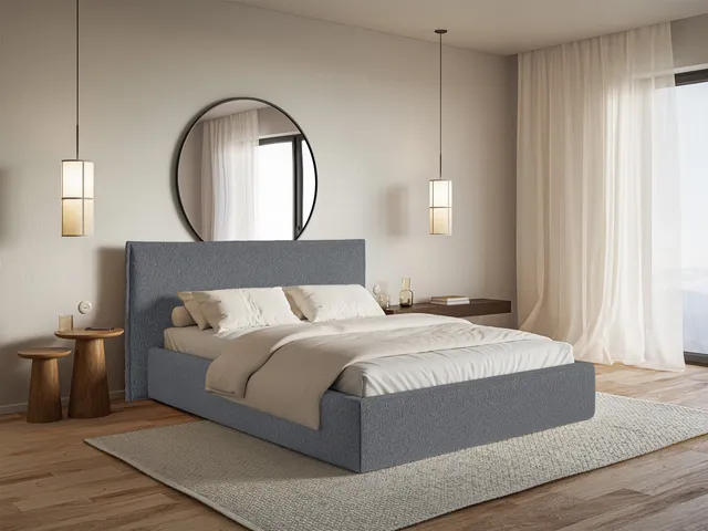 selsey-softie-gepolstertes-bett-140x200-cm-graphit-chenille image 1