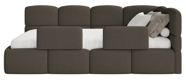 selsey-cloudy-jugendbett-90x200-cm-rechtsseitig-mit-matratze-und-bettkasten-brau image 1